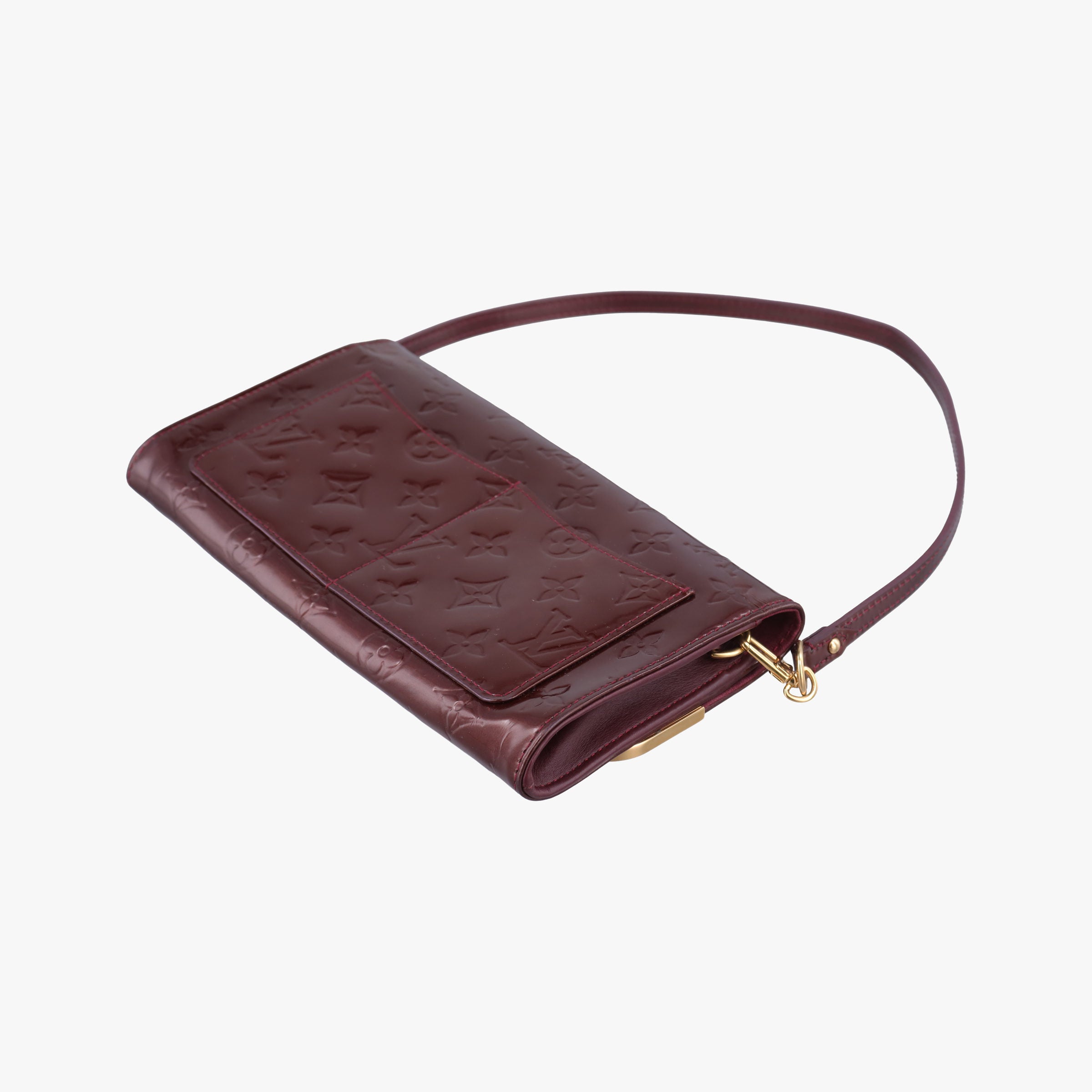 Clutch Ana Amarante Vernis M91549 TR2111クラッチ アナ アマラント ヴェルニ M91549 TR2111