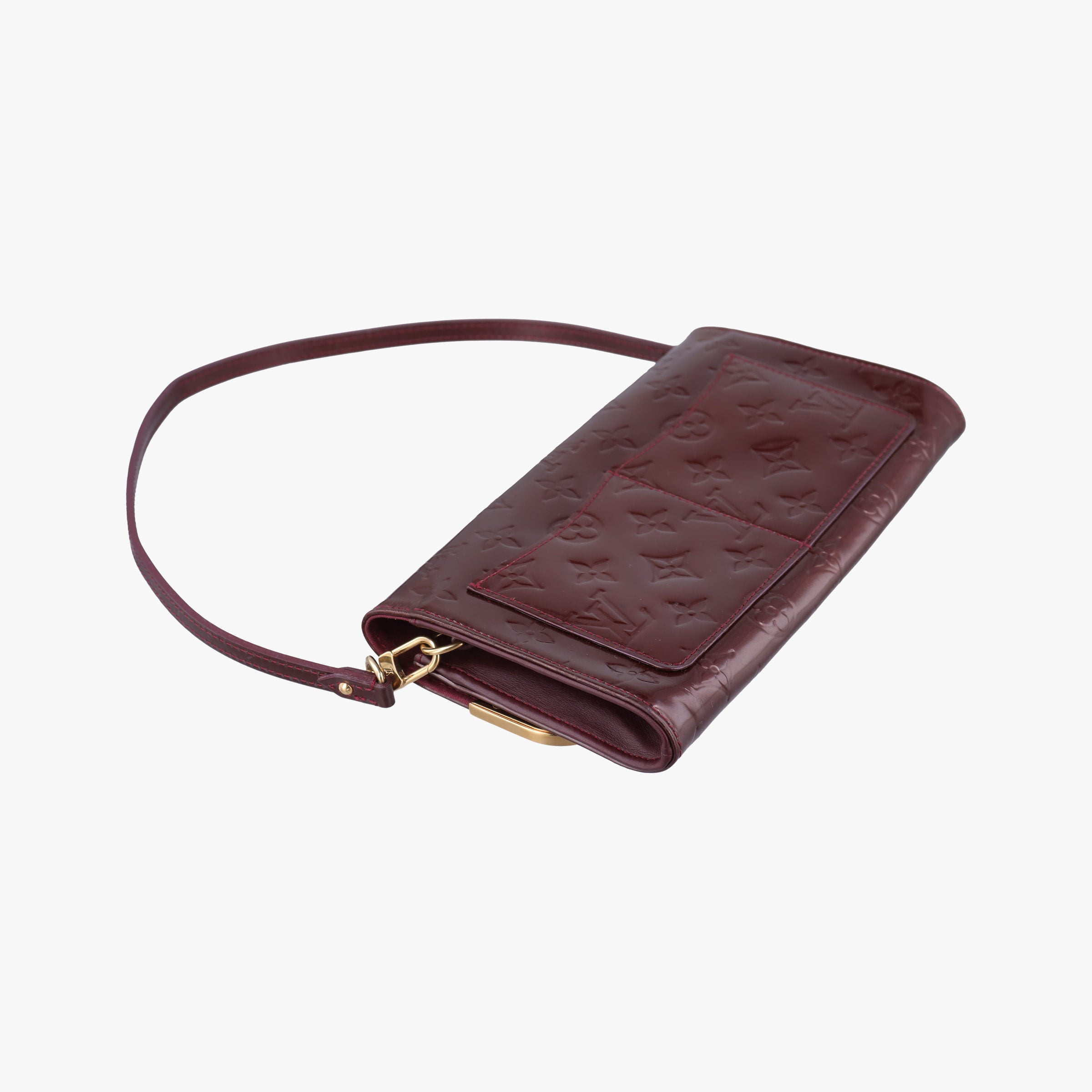 Clutch Ana Amarante Vernis M91549 TR2111クラッチ アナ アマラント ヴェルニ M91549 TR2111