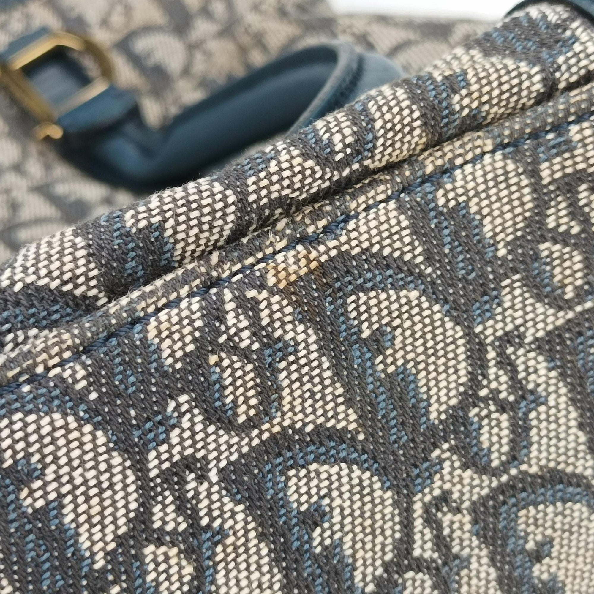 Trotter Tote Navy Jacquard × Leather BO C 0052トロッター トート ネイビー ジャガード×レザー BO C 0052