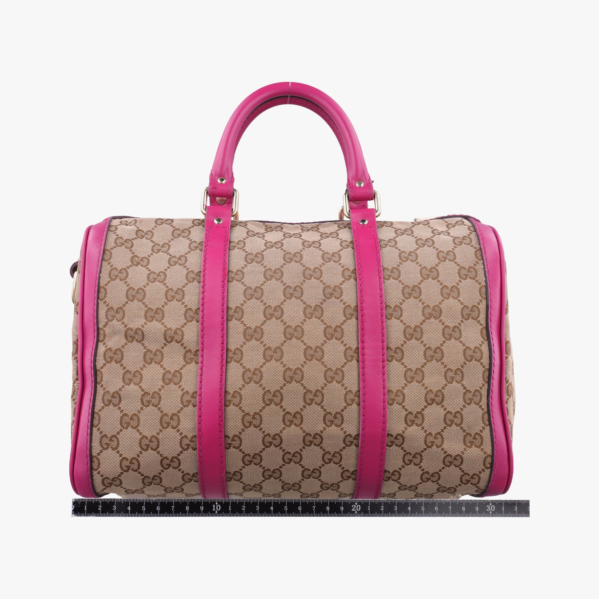 Sherry Line beige×rose canvas×leather 247205 G015853331シェリーライン ベージュ×ローズ キャンバス×レザー 247205 G015853331