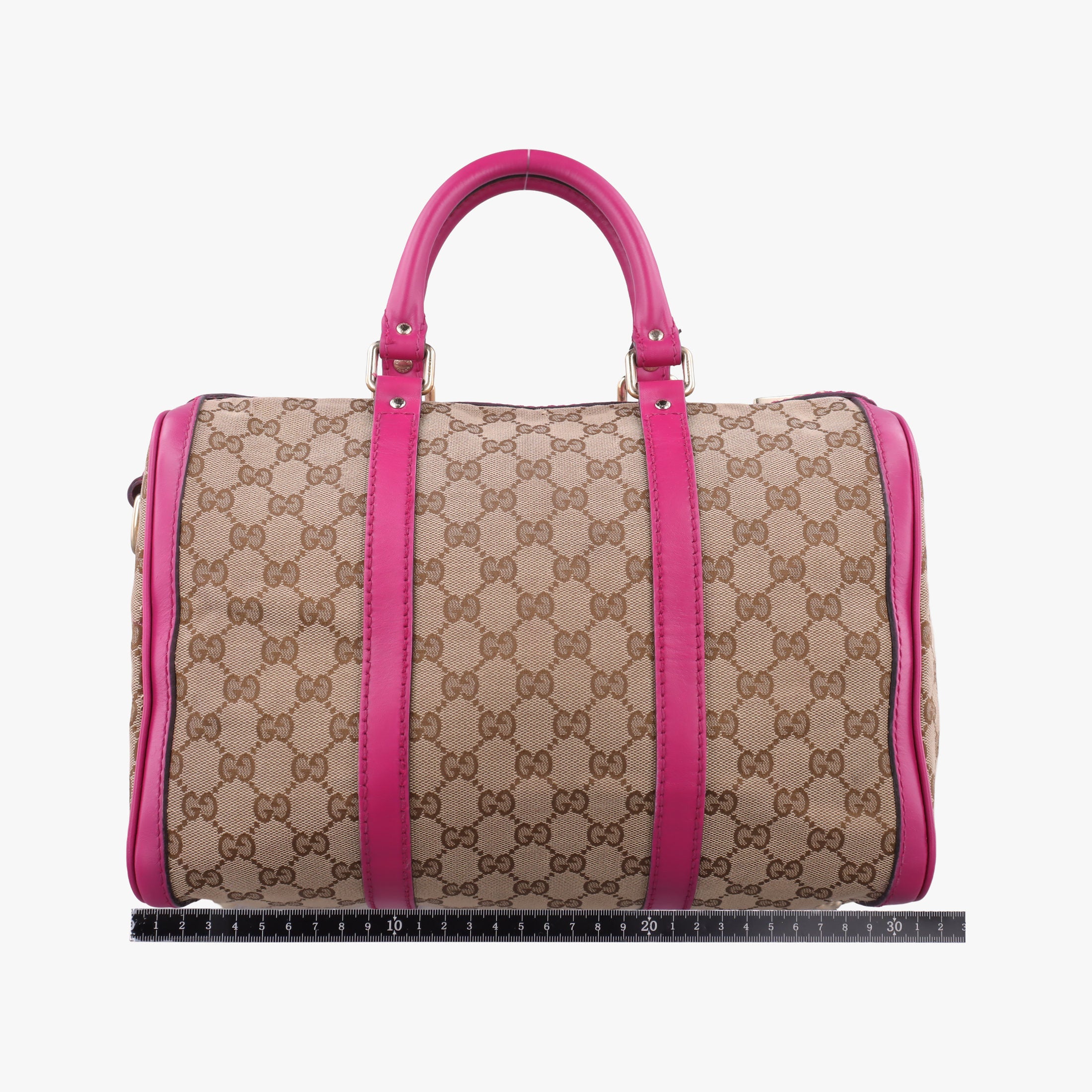 Sherry Line beige×rose canvas×leather 247205 G015853331シェリーライン ベージュ×ローズ キャンバス×レザー 247205 G015853331