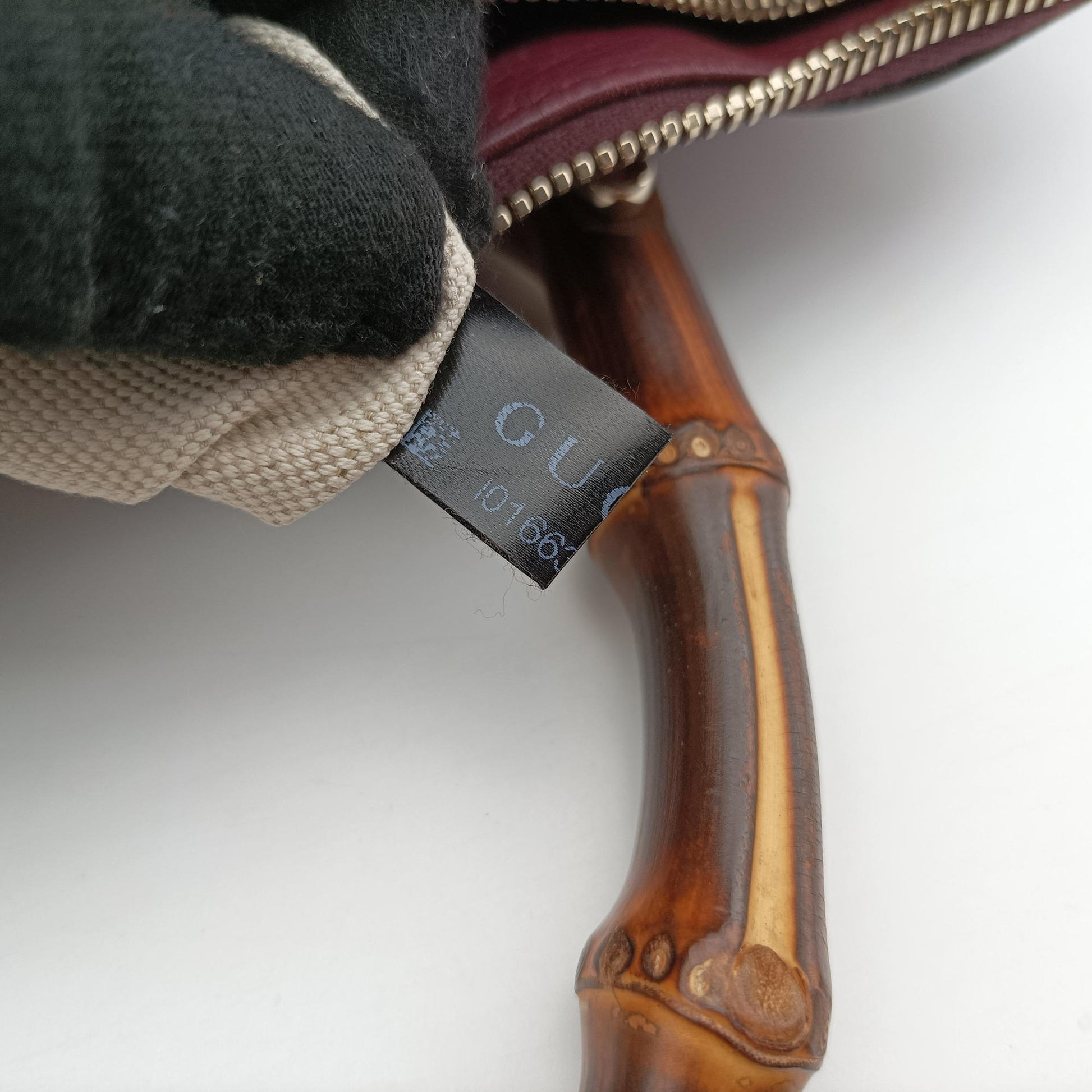 bamboo shopper Burgundy Leather 353124 I016633056バンブーショッパー ワインレッド レザー 353124 I016633056