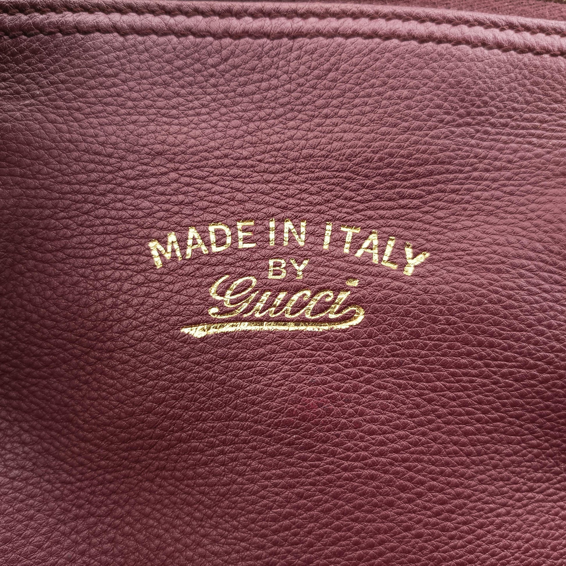 bamboo shopper Burgundy Leather 353124 I016633056バンブーショッパー ワインレッド レザー 353124 I016633056