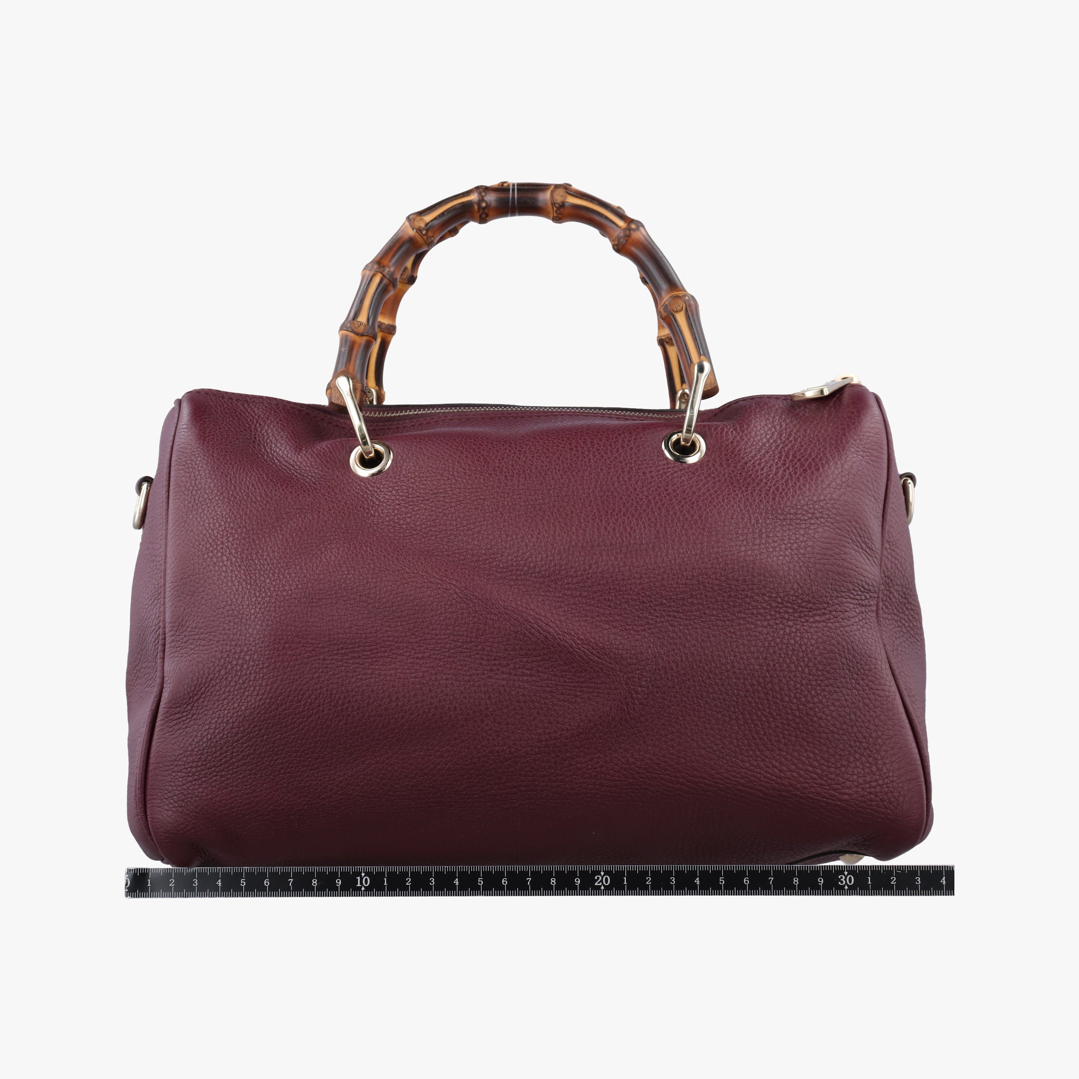 bamboo shopper Burgundy Leather 353124 I016633056バンブーショッパー ワインレッド レザー 353124 I016633056