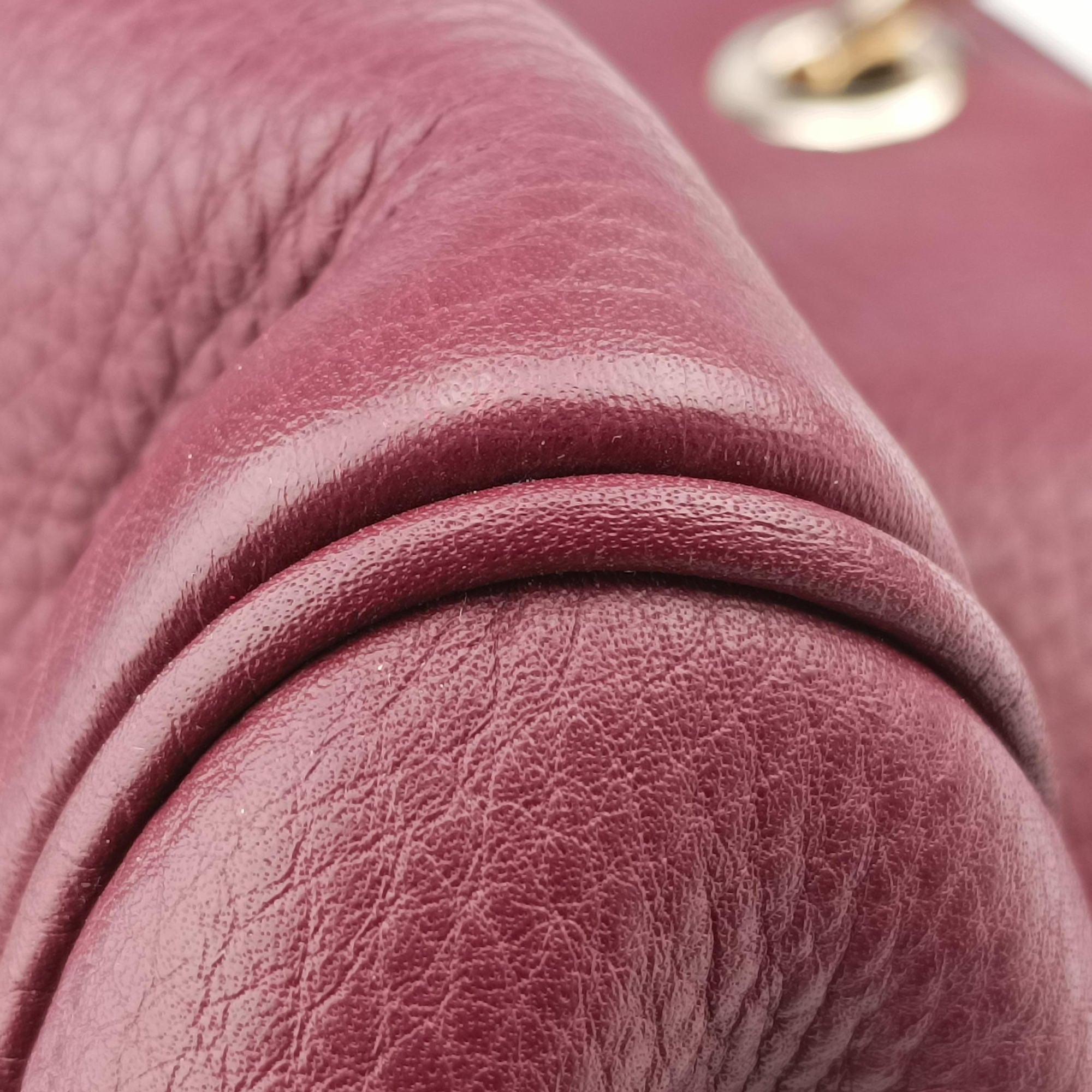 bamboo shopper Burgundy Leather 353124 I016633056バンブーショッパー ワインレッド レザー 353124 I016633056