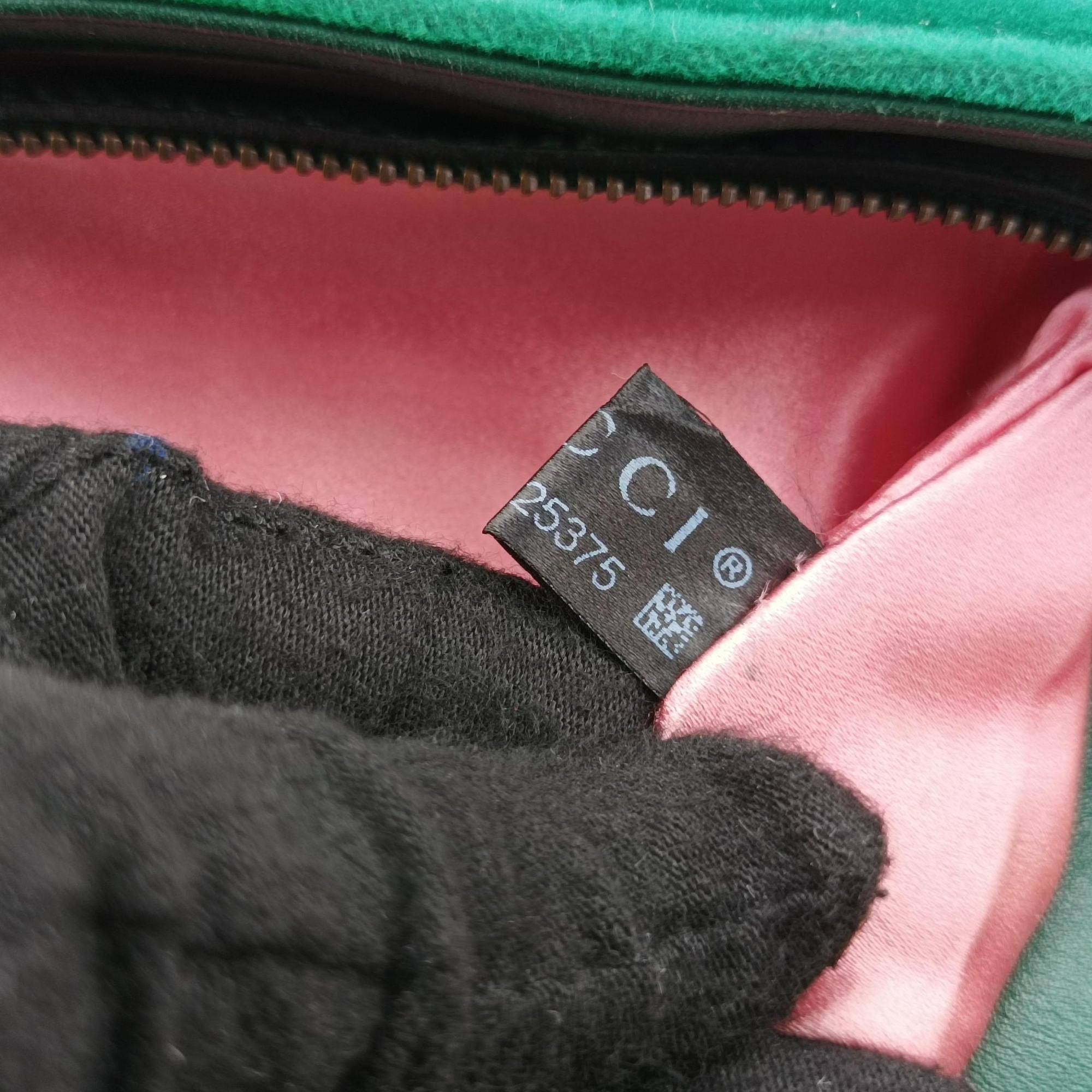 GG Marmont Green velour 443497 H023425375GGマーモント グリーン ベロア 443497 H023425375