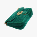GG Marmont Green velour 443497 H023425375GGマーモント グリーン ベロア 443497 H023425375