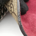 Dionysus beige×red×multicolor PVC coated canvas × suede 400249 H023059400ディオニュソス ベージュ×レッド×マルチカラー PVCコーティングキャンバス×スエード 400249 H023059400