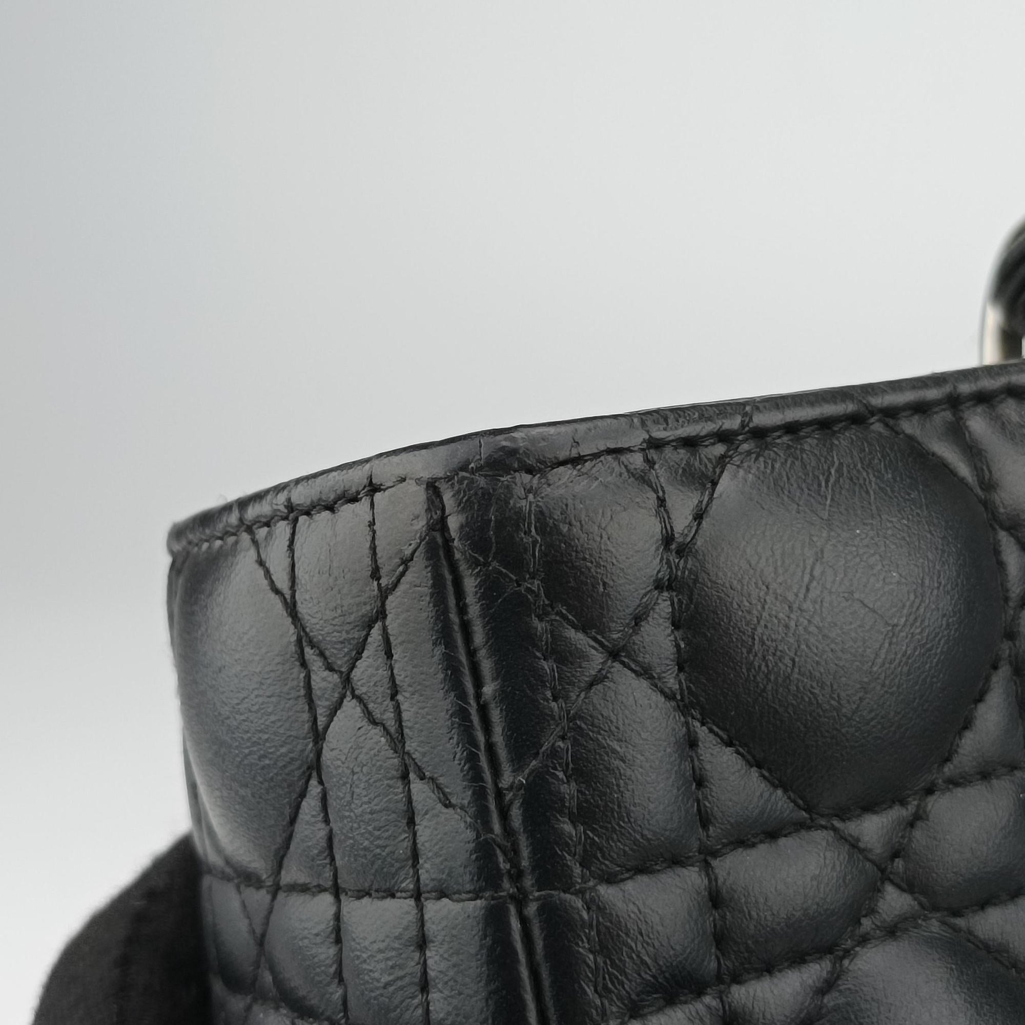 Lady Dior Black lambskin 17-BO-0112レディディオール ブラック ラムスキン 17-BO-0112