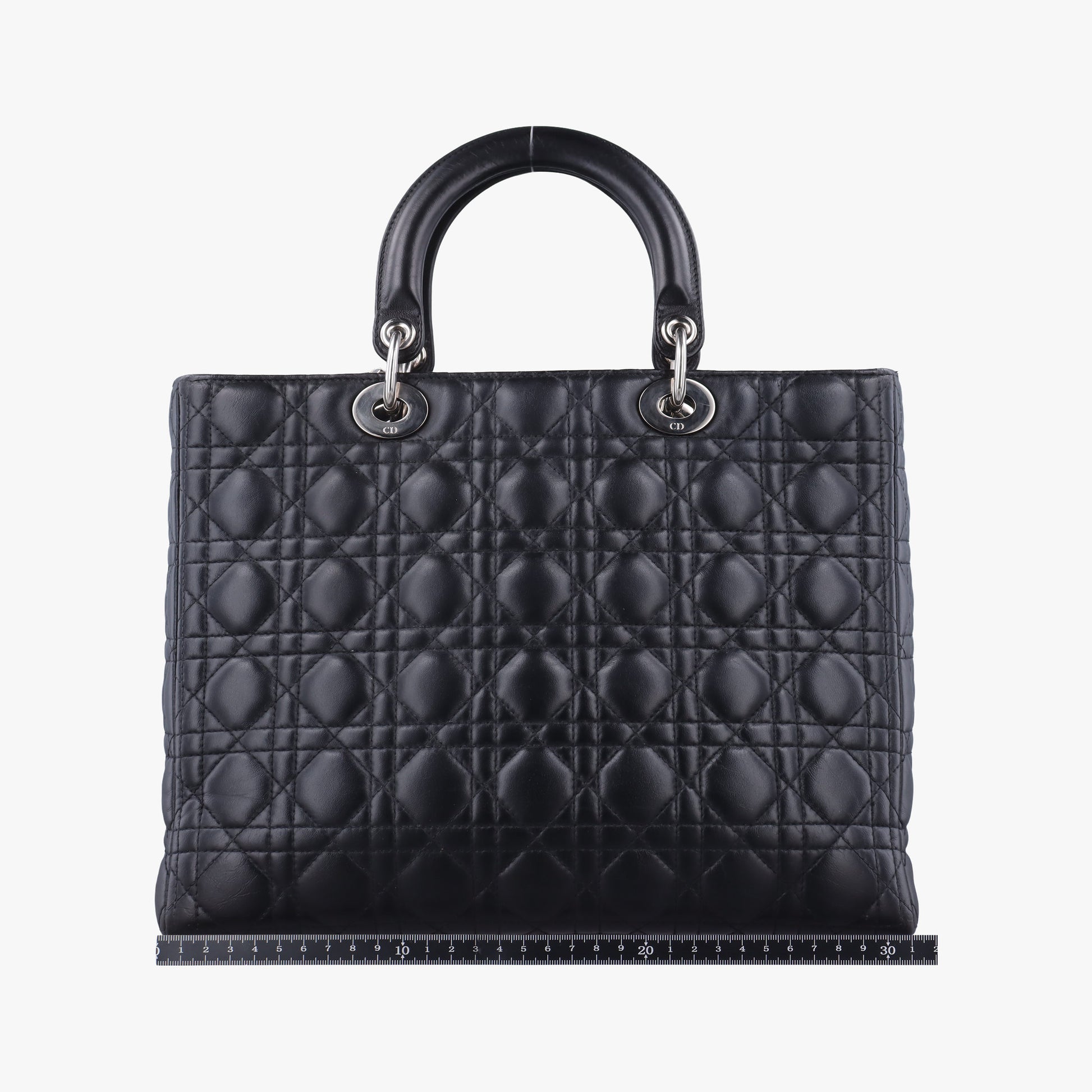 Lady Dior Black lambskin 17-BO-0112レディディオール ブラック ラムスキン 17-BO-0112