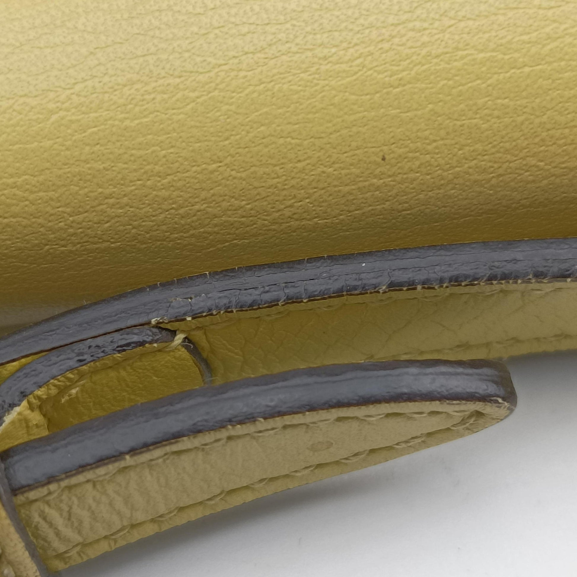 Interlocking G Yellow Leather 369664 インターロッキングG イエロー レザー 369664 