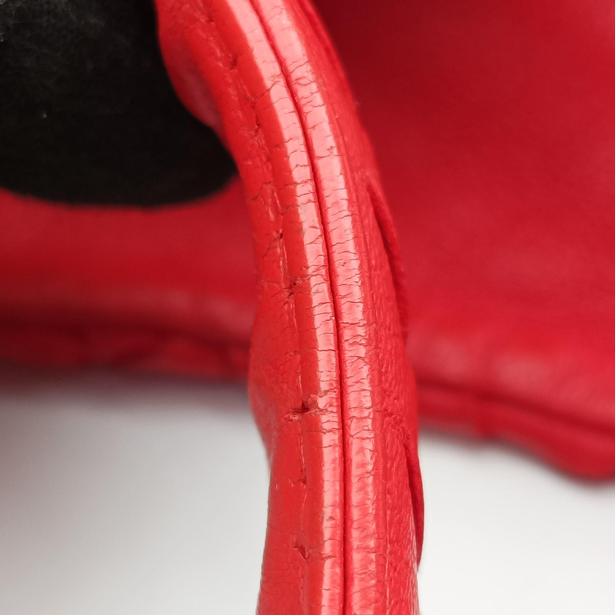 CAMPANA Intrecciato Red lambskin 125787 V0016 6576 EPEV 2011 510 Bカンパーナ イントレチャート レッド ラムスキン 125787 V0016 6576 EPEV 2011 510 B