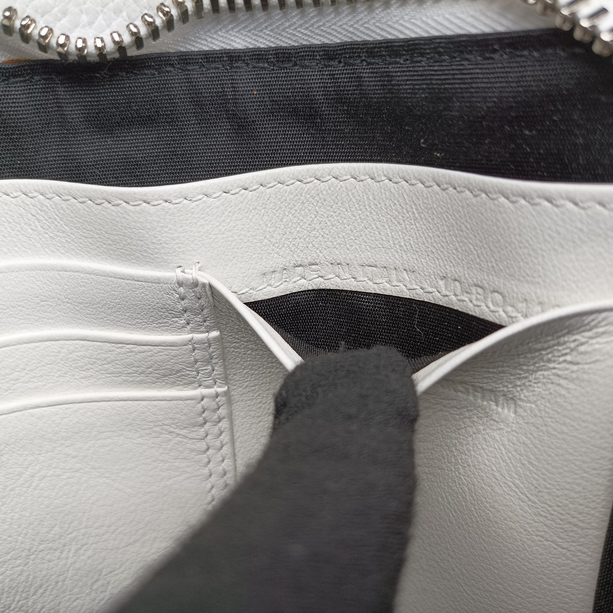 Daniel Arsham collaboration Newspaper Print White Leather 10-BO-1129ダニエルアーシャム コラボ ニュースペーパー ホワイト レザー 10-BO-1129