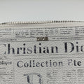 Daniel Arsham collaboration Newspaper Print White Leather 10-BO-1129ダニエルアーシャム コラボ ニュースペーパー ホワイト レザー 10-BO-1129