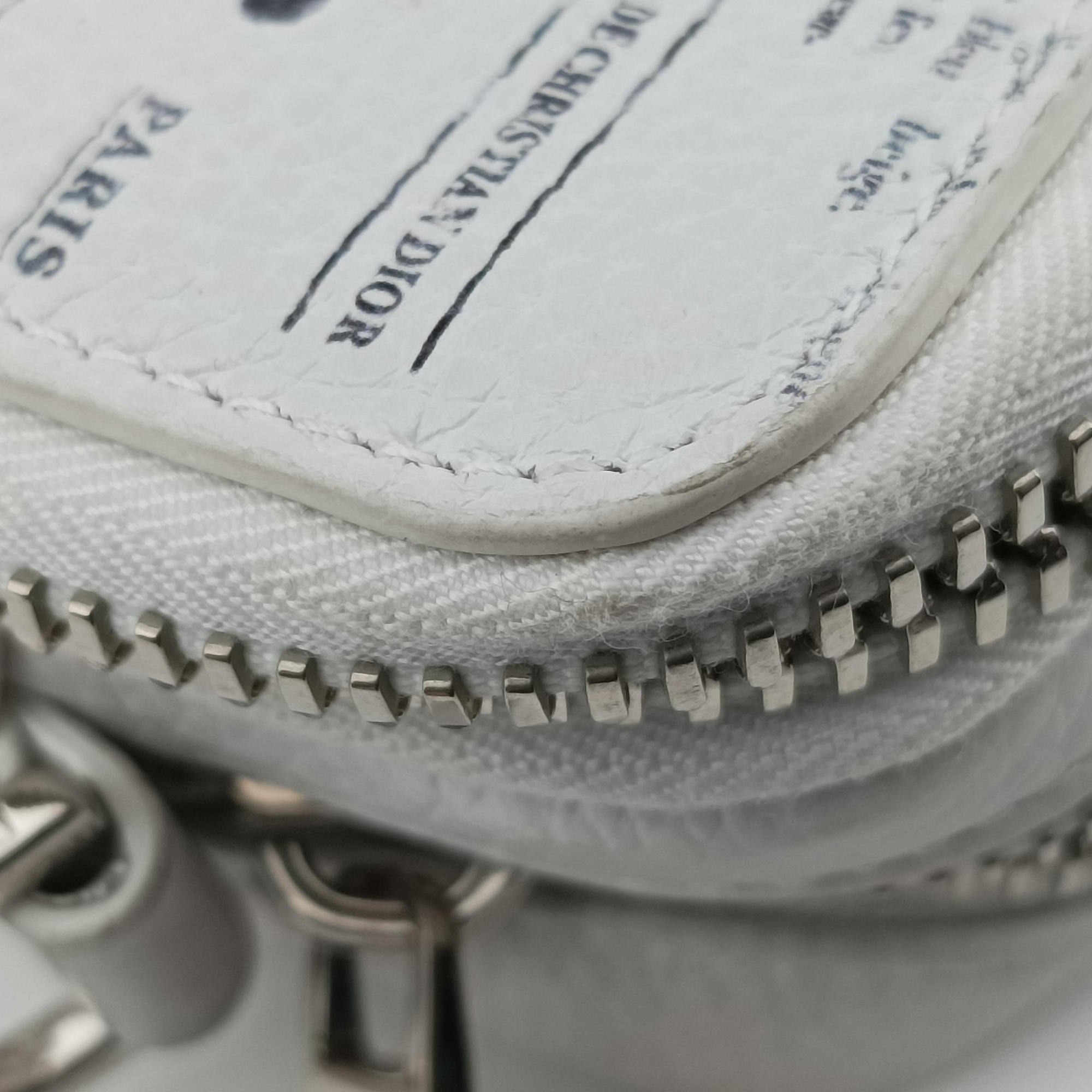 Daniel Arsham collaboration Newspaper Print White Leather 10-BO-1129ダニエルアーシャム コラボ ニュースペーパー ホワイト レザー 10-BO-1129