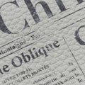 Daniel Arsham collaboration Newspaper Print White Leather 10-BO-1129ダニエルアーシャム コラボ ニュースペーパー ホワイト レザー 10-BO-1129