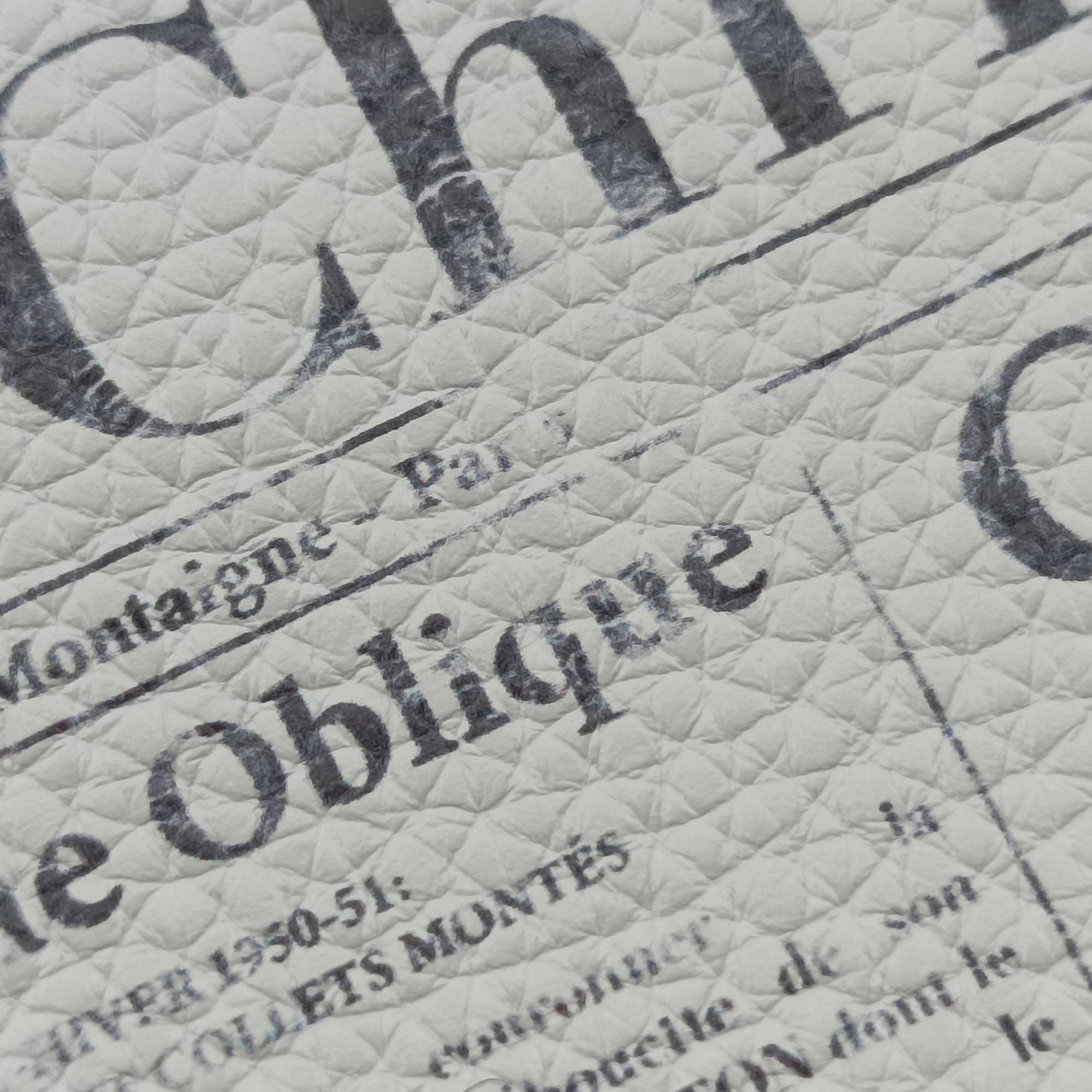 Daniel Arsham collaboration Newspaper Print White Leather 10-BO-1129ダニエルアーシャム コラボ ニュースペーパー ホワイト レザー 10-BO-1129