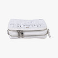 Daniel Arsham collaboration Newspaper Print White Leather 10-BO-1129ダニエルアーシャム コラボ ニュースペーパー ホワイト レザー 10-BO-1129