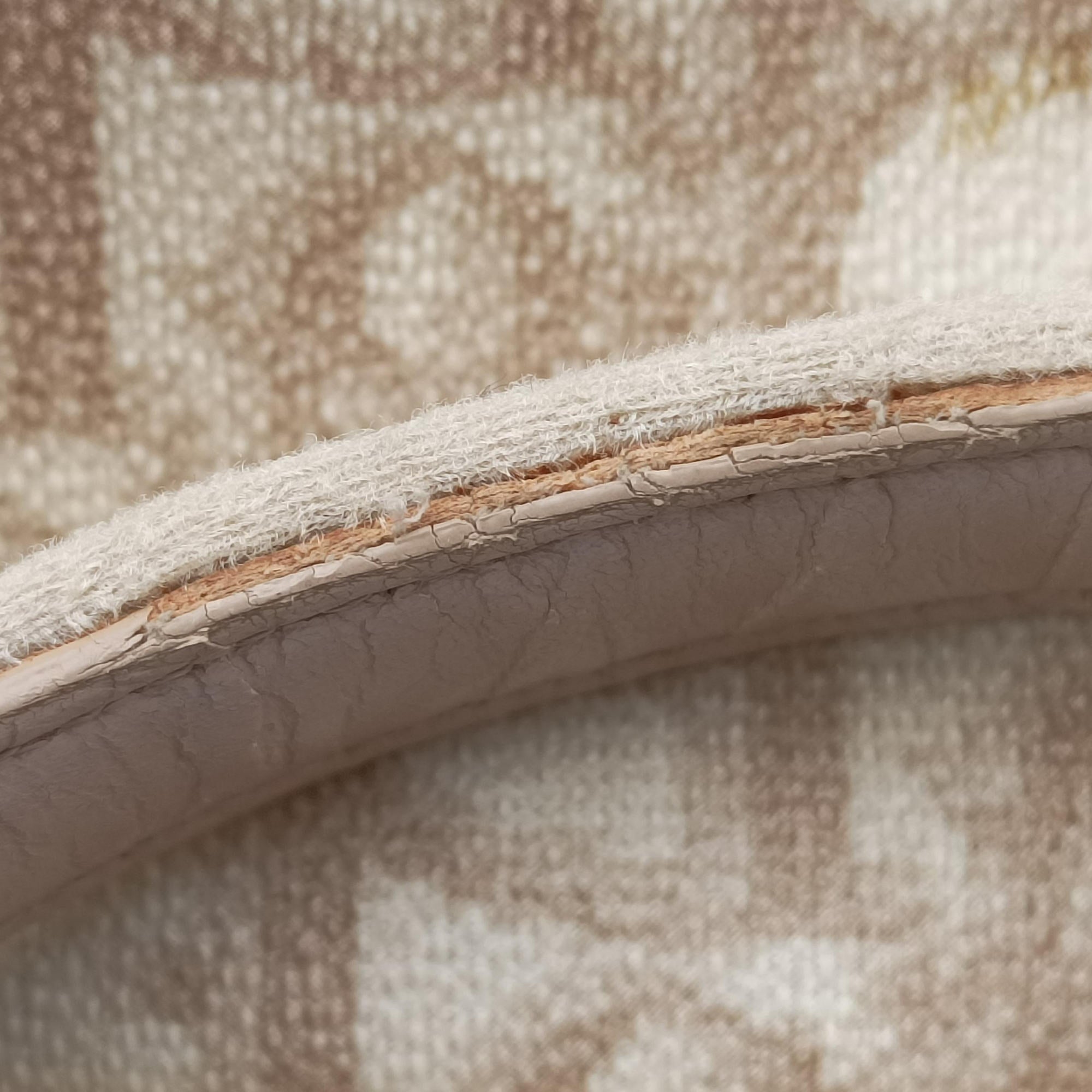 Romantic Trotter Beige x Pink PVC coated canvas x velour 03-BO-1025ロマンティックトロッター ベージュ×ピンク PVCコーティングキャンバスxベロア 03-BO-1025