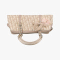 Romantic Trotter Beige x Pink PVC coated canvas x velour 03-BO-1025ロマンティックトロッター ベージュ×ピンク PVCコーティングキャンバスxベロア 03-BO-1025