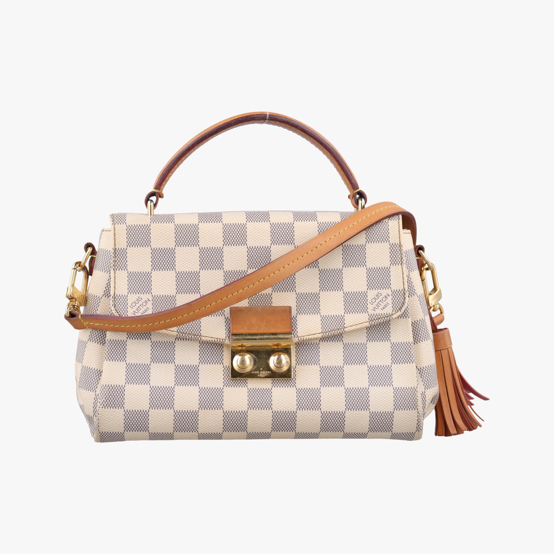 CROISETTE Azur Damier Canvas N41581 Lot number unknownクロワゼット アズール ダミエキャンバス N41581 製番不明