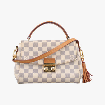 CROISETTE Azur Damier Canvas N41581 Lot number unknownクロワゼット アズール ダミエキャンバス N41581 製番不明