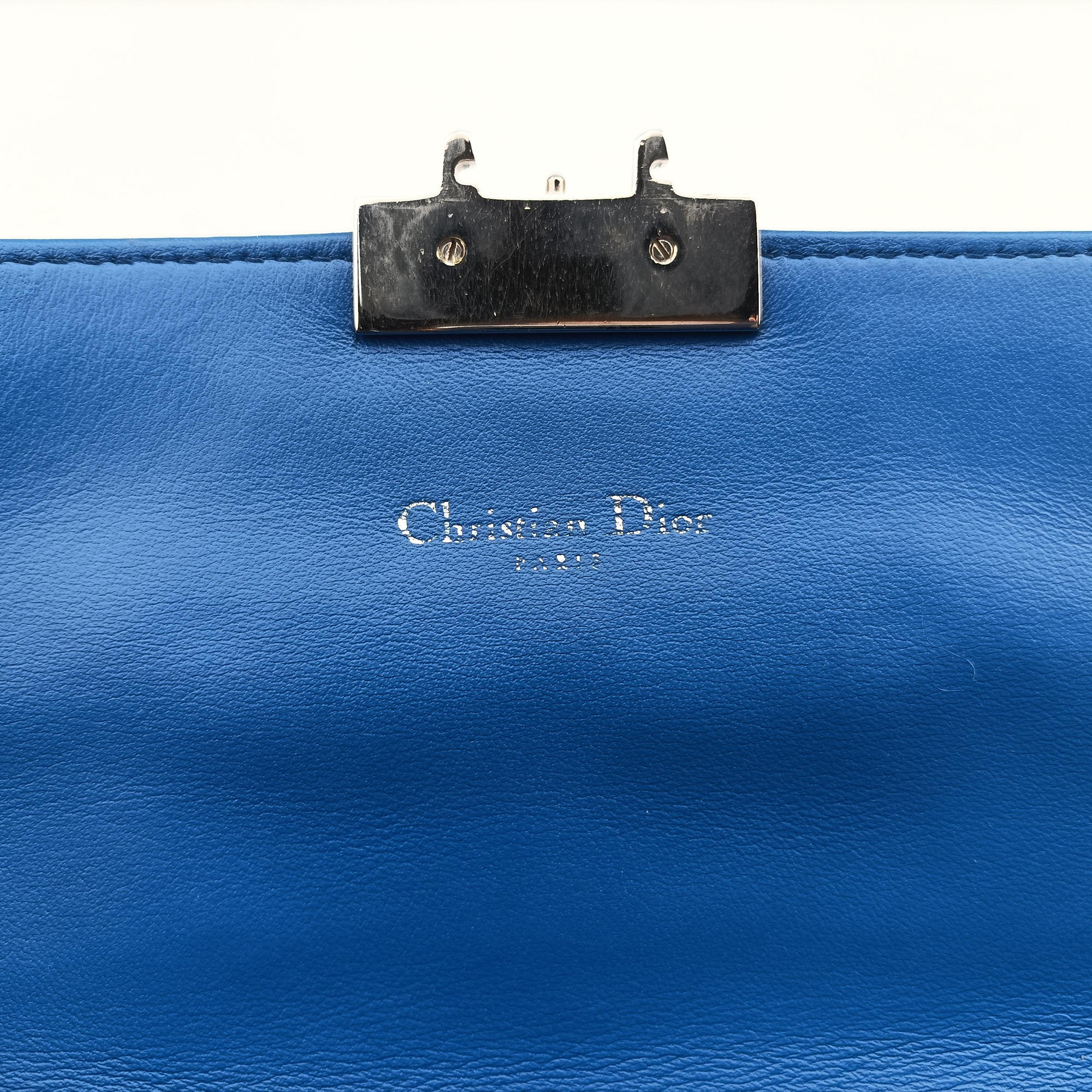 Cannage New Lock Blue Patent 12-MA-1115カナージュ ニューロック ブルー パテント 12-MA-1115
