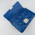 Cannage New Lock Blue Patent 12-MA-1115カナージュ ニューロック ブルー パテント 12-MA-1115