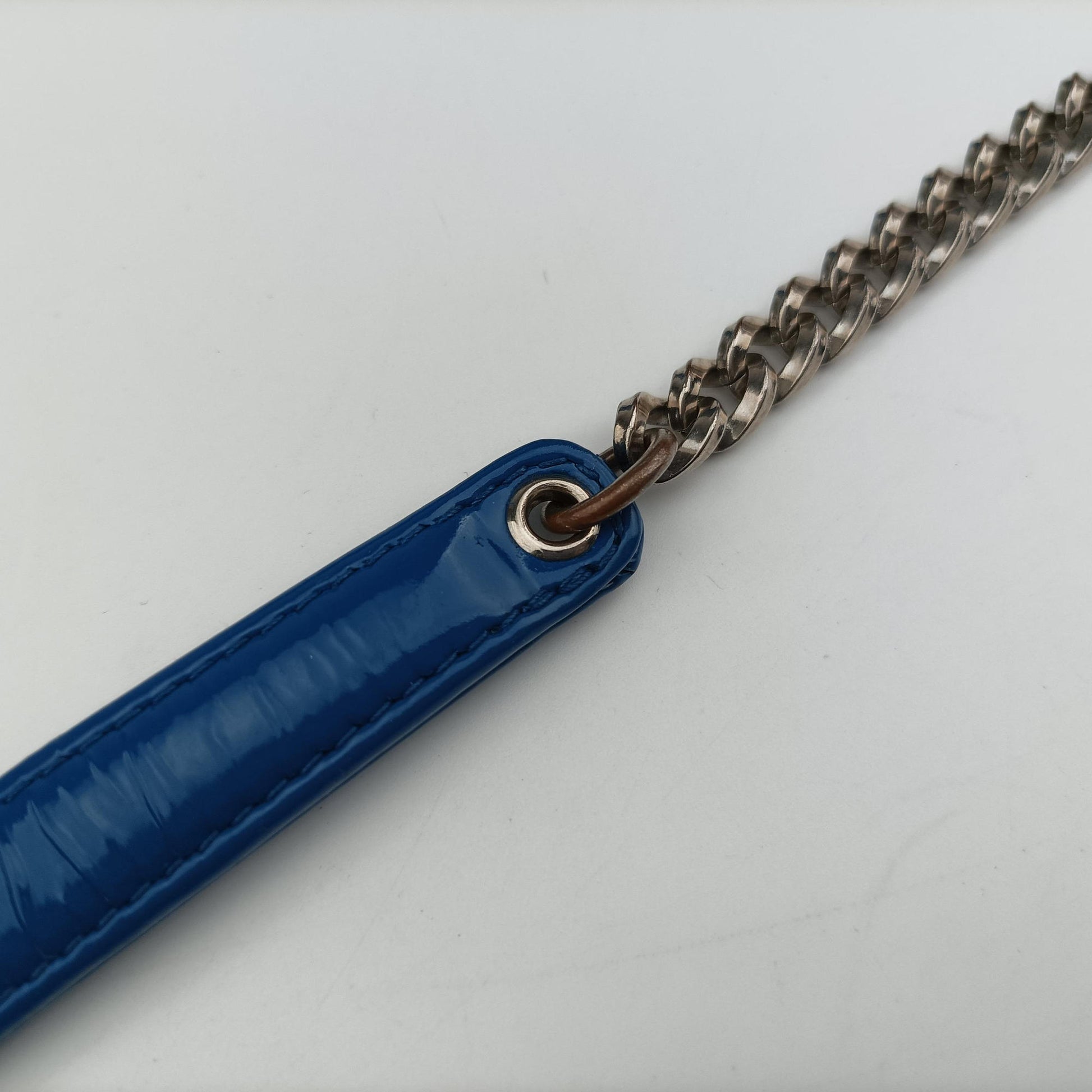 Cannage New Lock Blue Patent 12-MA-1115カナージュ ニューロック ブルー パテント 12-MA-1115