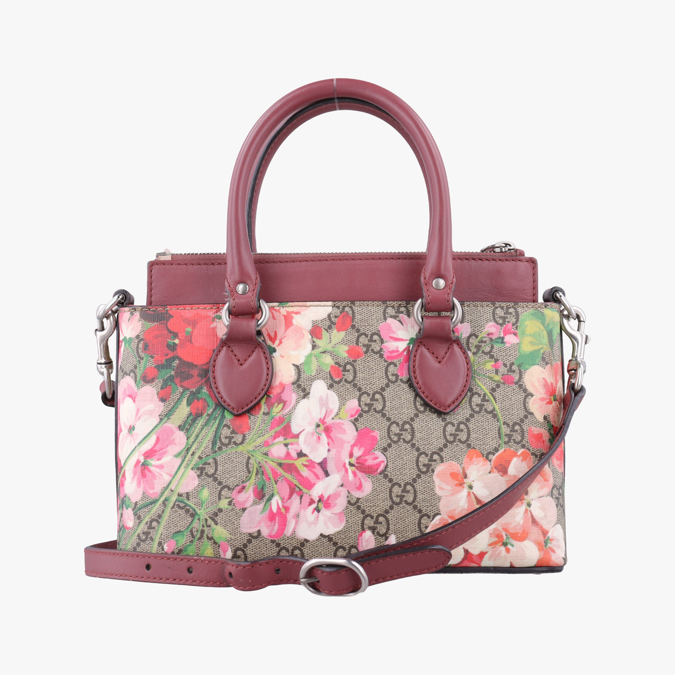 GG Blooms Multicolour PVC coated canvas 453177 B021210468GGブルームス マルチカラー PVCコーティングキャンバス 453177 B021210468