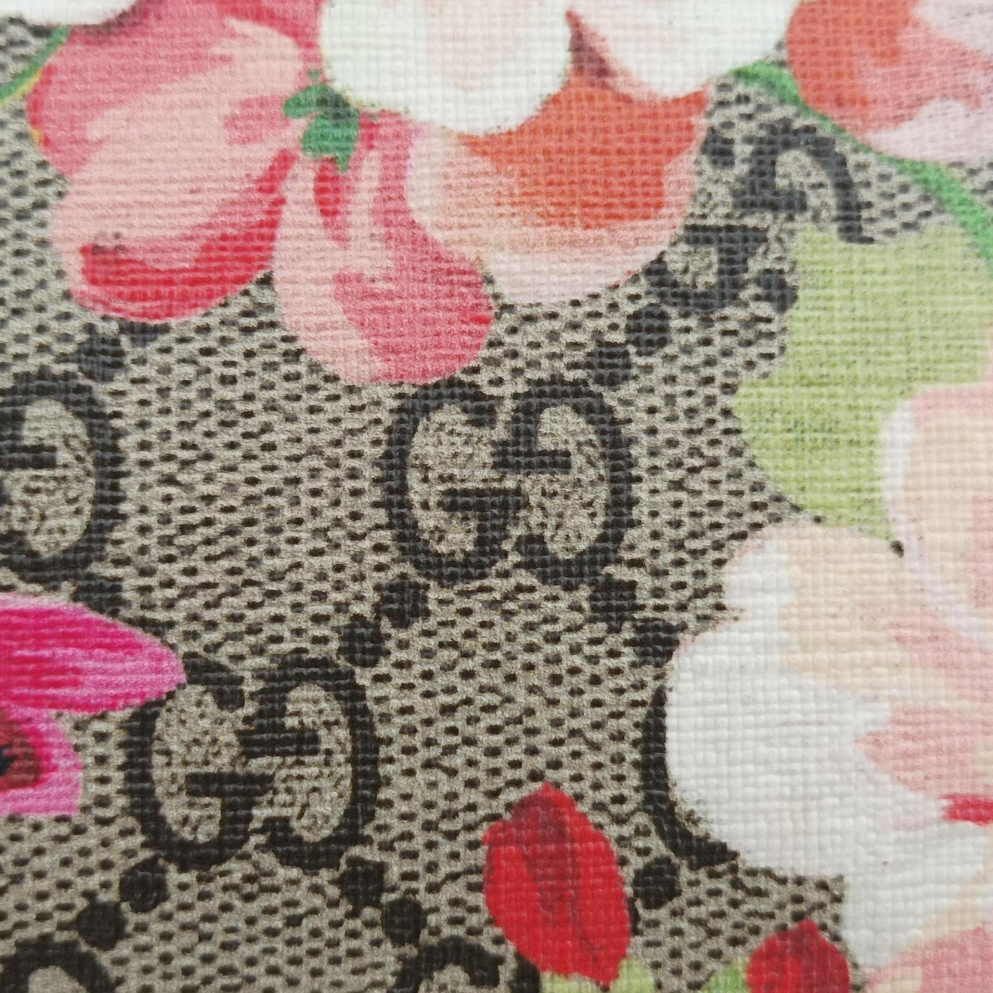 GG Blooms Multicolour PVC coated canvas 453177 B021210468GGブルームス マルチカラー PVCコーティングキャンバス 453177 B021210468
