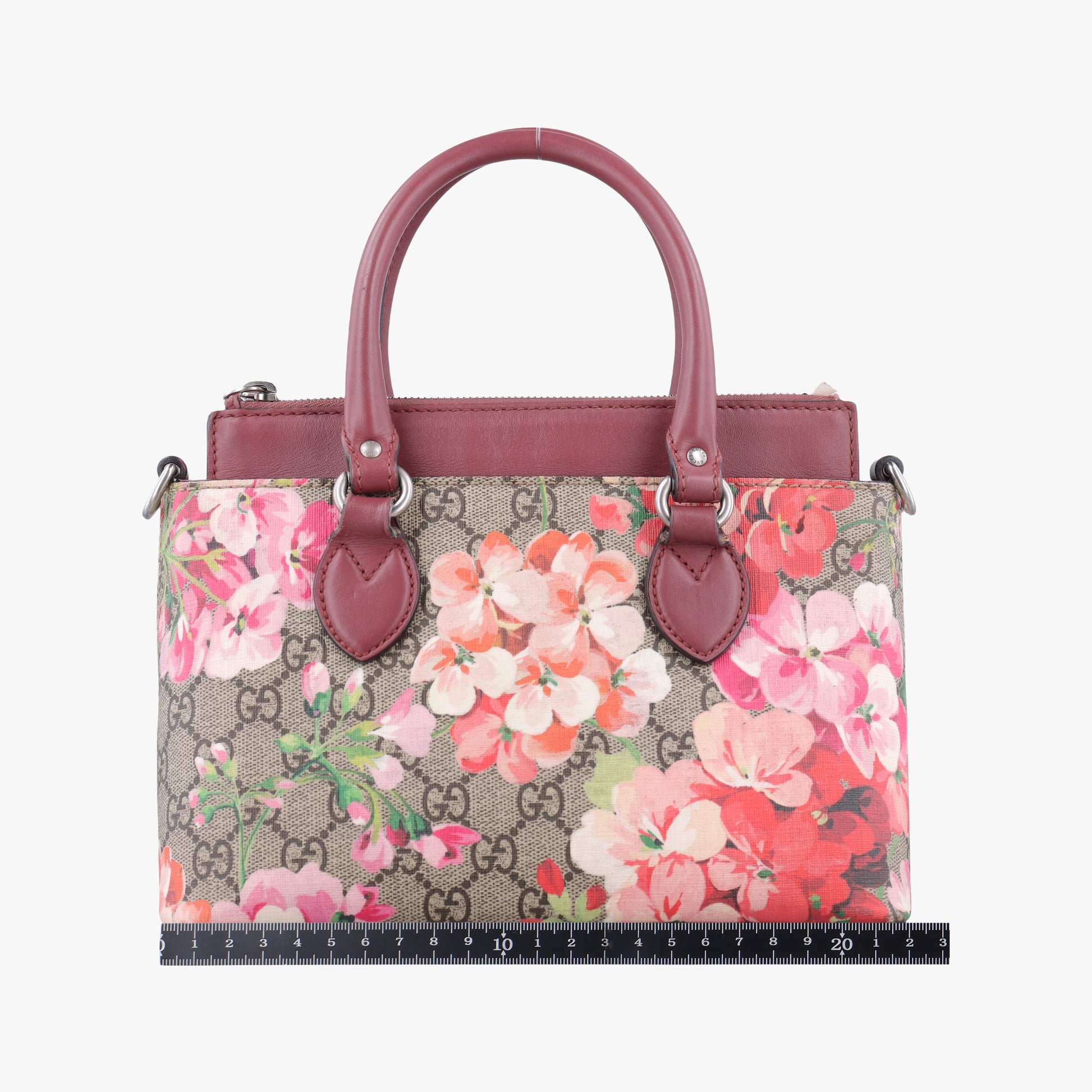GG Blooms Multicolour PVC coated canvas 453177 B021210468GGブルームス マルチカラー PVCコーティングキャンバス 453177 B021210468