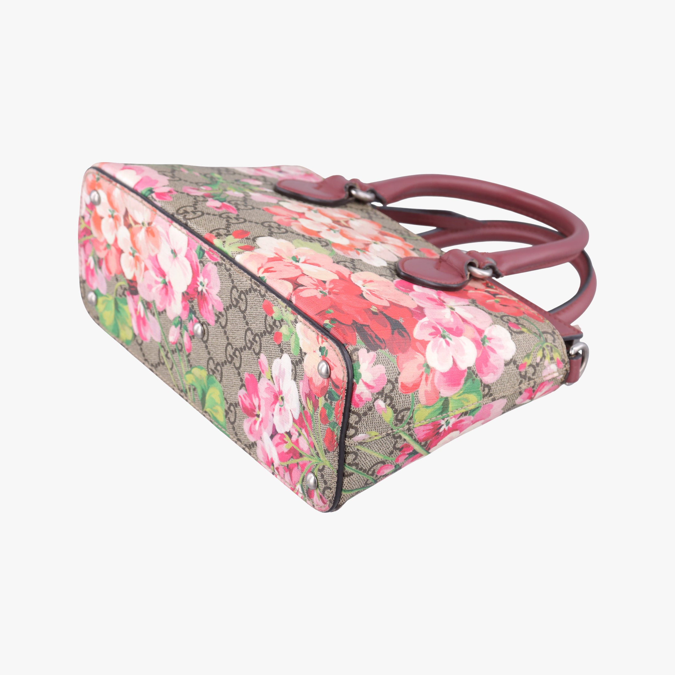 GG Blooms Multicolour PVC coated canvas 453177 B021210468GGブルームス マルチカラー PVCコーティングキャンバス 453177 B021210468
