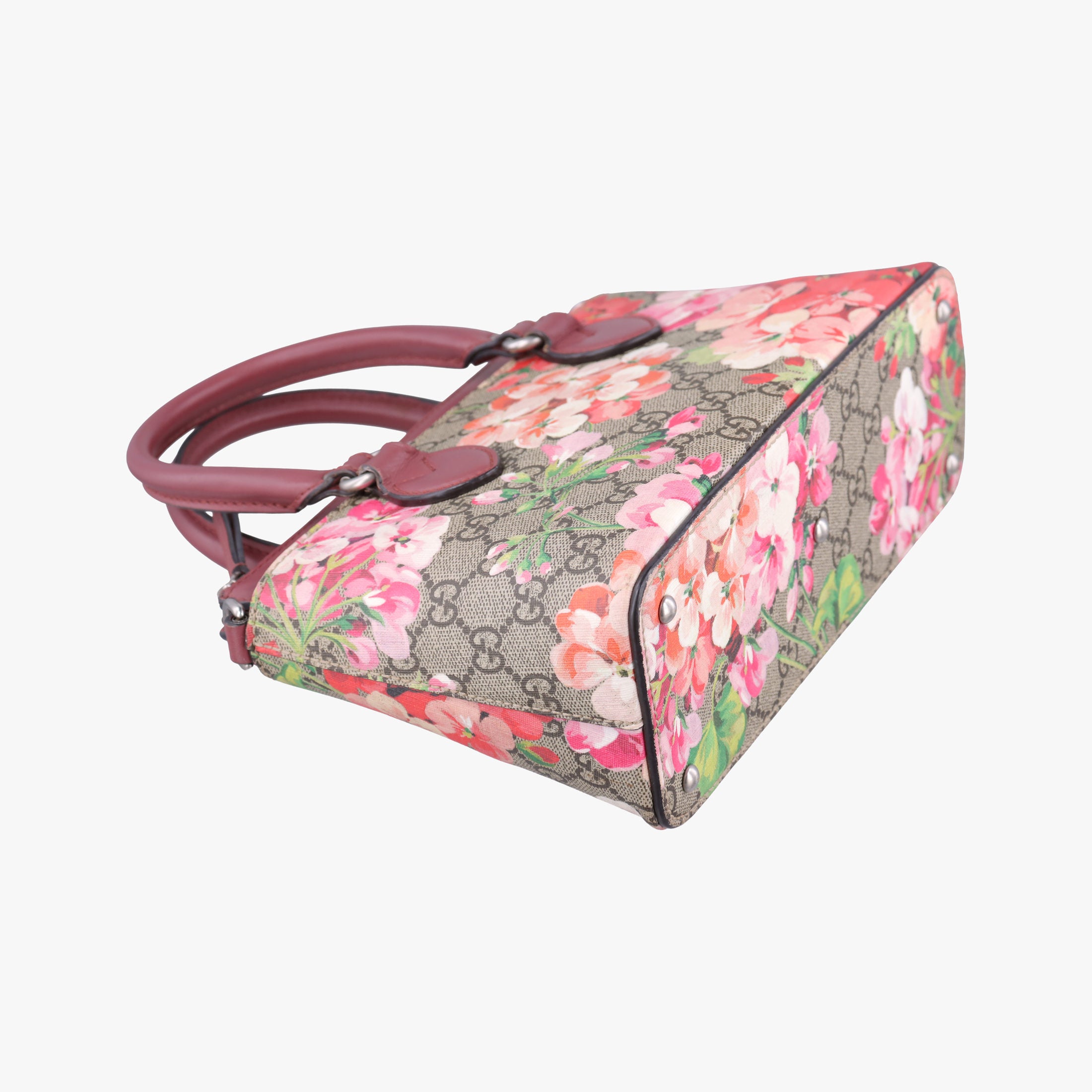 GG Blooms Multicolour PVC coated canvas 453177 B021210468GGブルームス マルチカラー PVCコーティングキャンバス 453177 B021210468