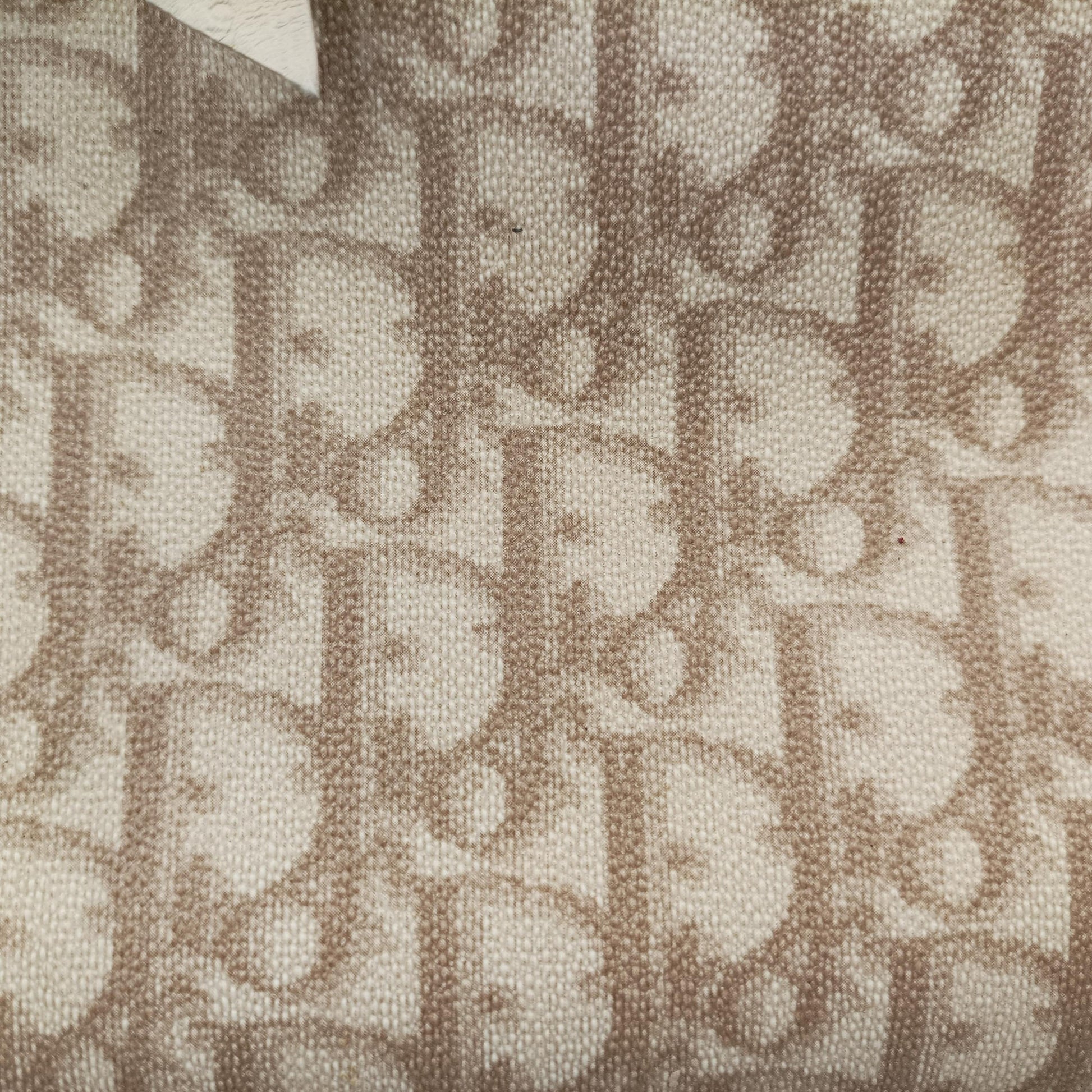 Diorissimo Romantique Beige PVC coated canvas ×Leather 02-BO-1026ディオリッシモロマンティック ベージュ PVCコーティングキャンバス×レザー 02-BO-1026