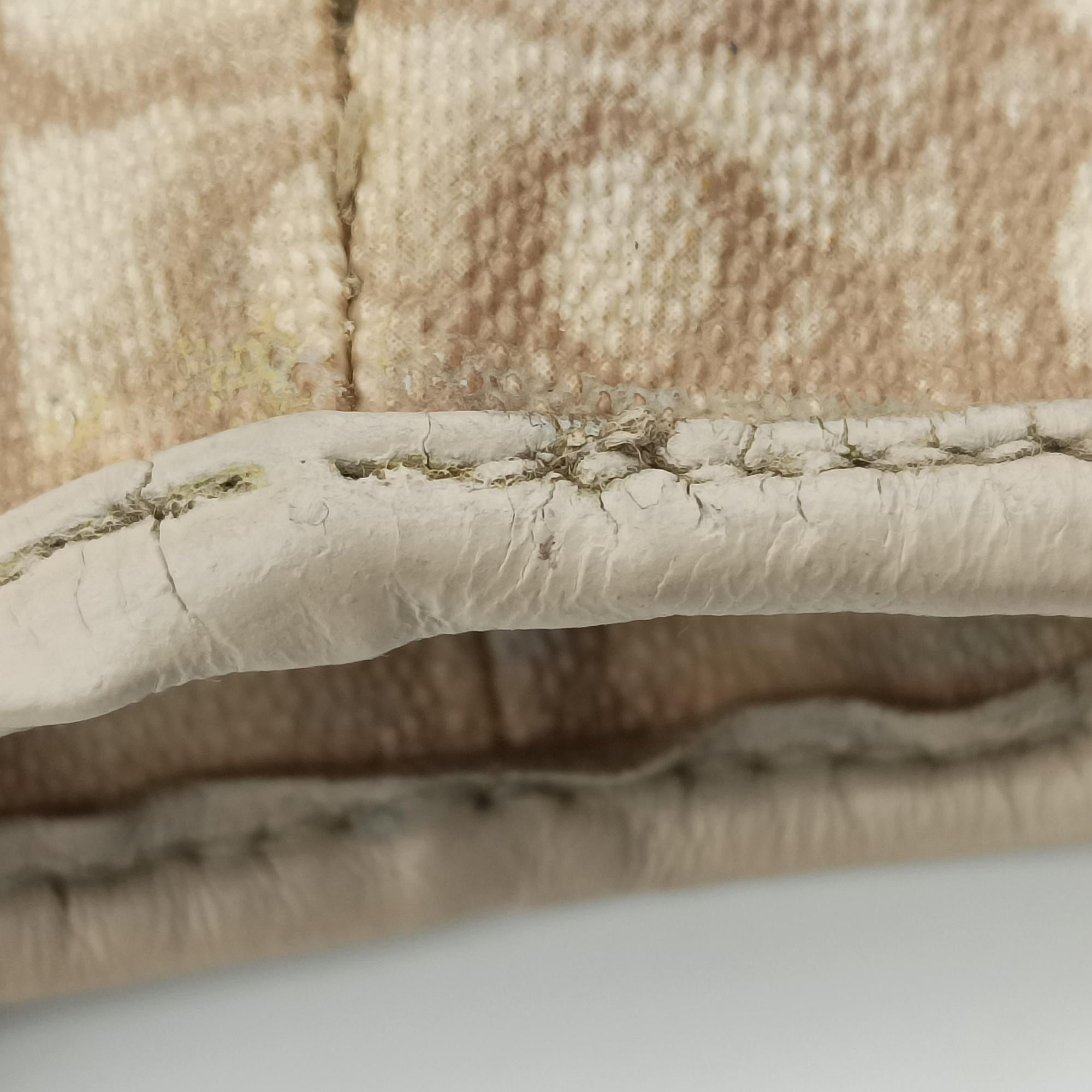 Diorissimo Romantique Beige PVC coated canvas ×Leather 02-BO-1026ディオリッシモロマンティック ベージュ PVCコーティングキャンバス×レザー 02-BO-1026