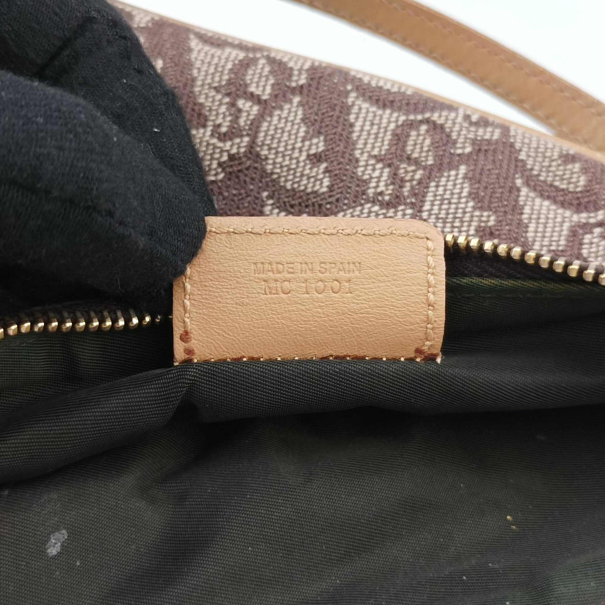 Saddle Brown x beige Jacquard MC1001サドル ブラウン×ベージュ ジャガード MC1001