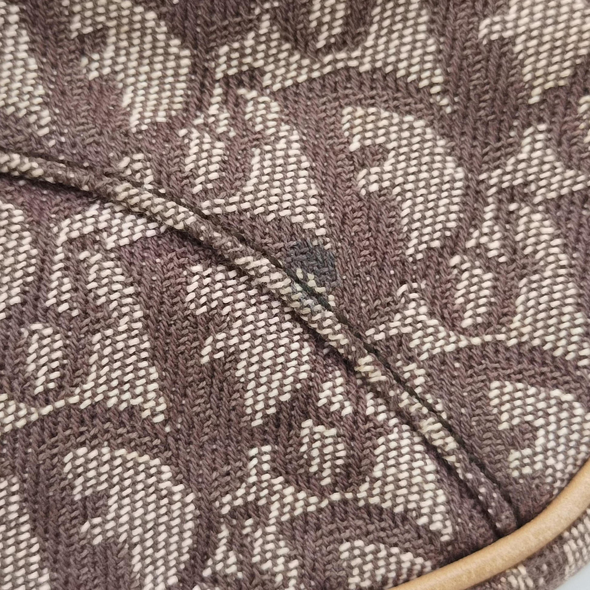 Saddle Brown x beige Jacquard MC1001サドル ブラウン×ベージュ ジャガード MC1001