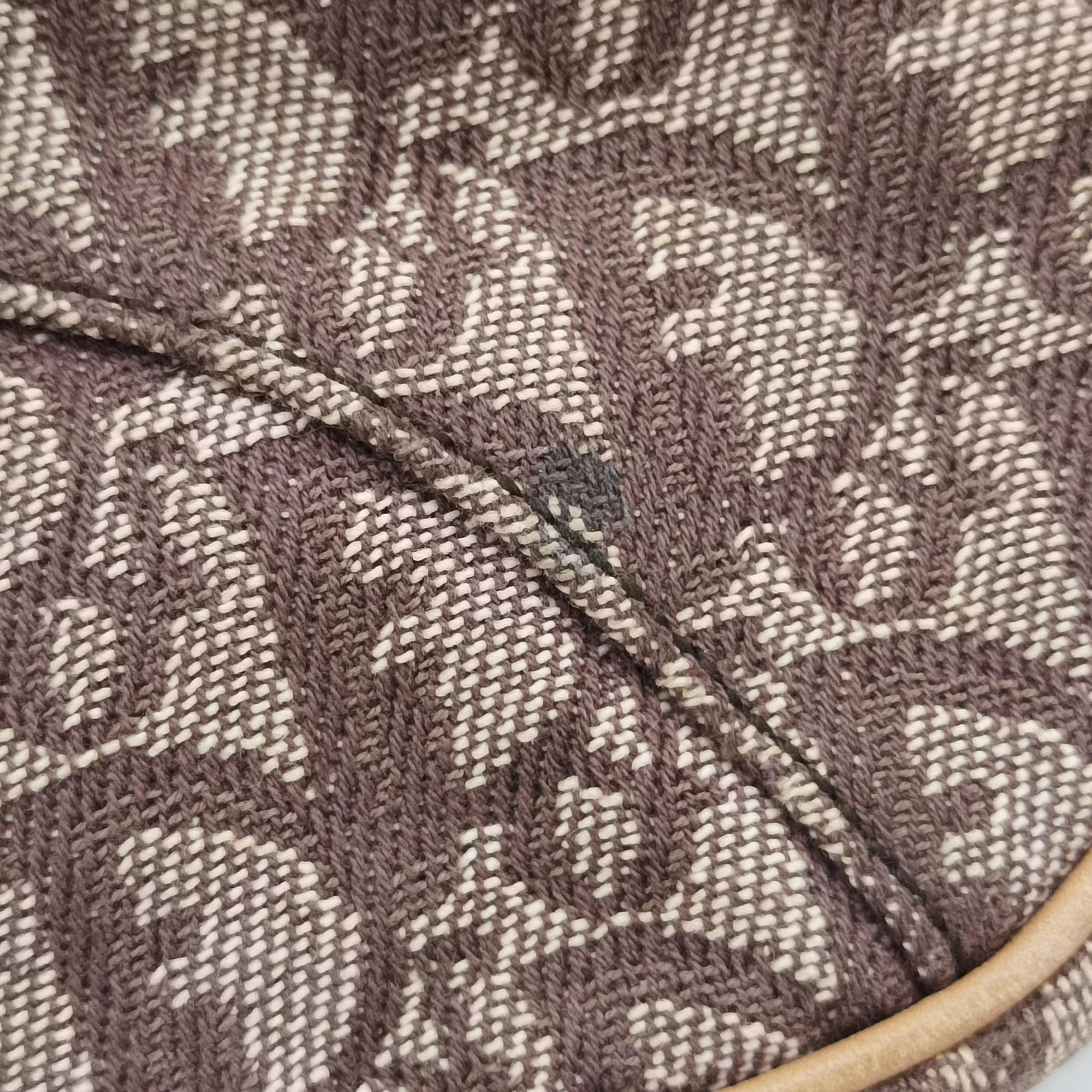 Saddle Brown x beige Jacquard MC1001サドル ブラウン×ベージュ ジャガード MC1001