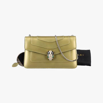 SERPENTI FOREVER Golden Leather LA.A15.38029セルペンティ フォーエバー ゴールド レザー LA.A15.38029