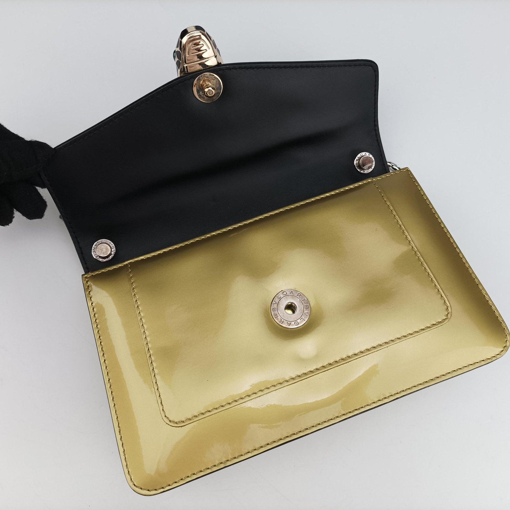 SERPENTI FOREVER Golden Leather LA.A15.38029セルペンティ フォーエバー ゴールド レザー LA.A15.38029