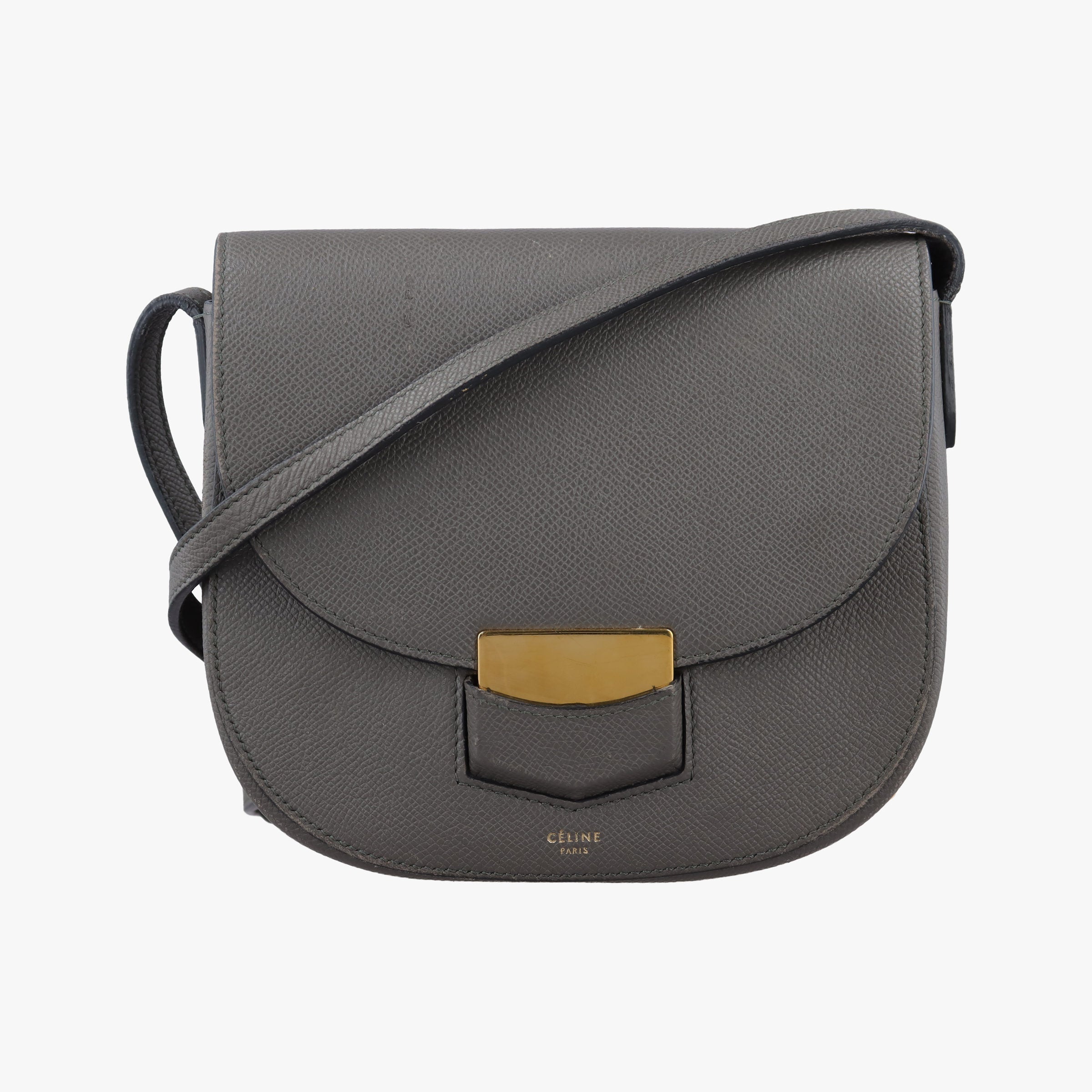 TROTTEUR Compact Grey Leather U-CE-1146トロッターコンパクト グレー レザー U-CE-1146