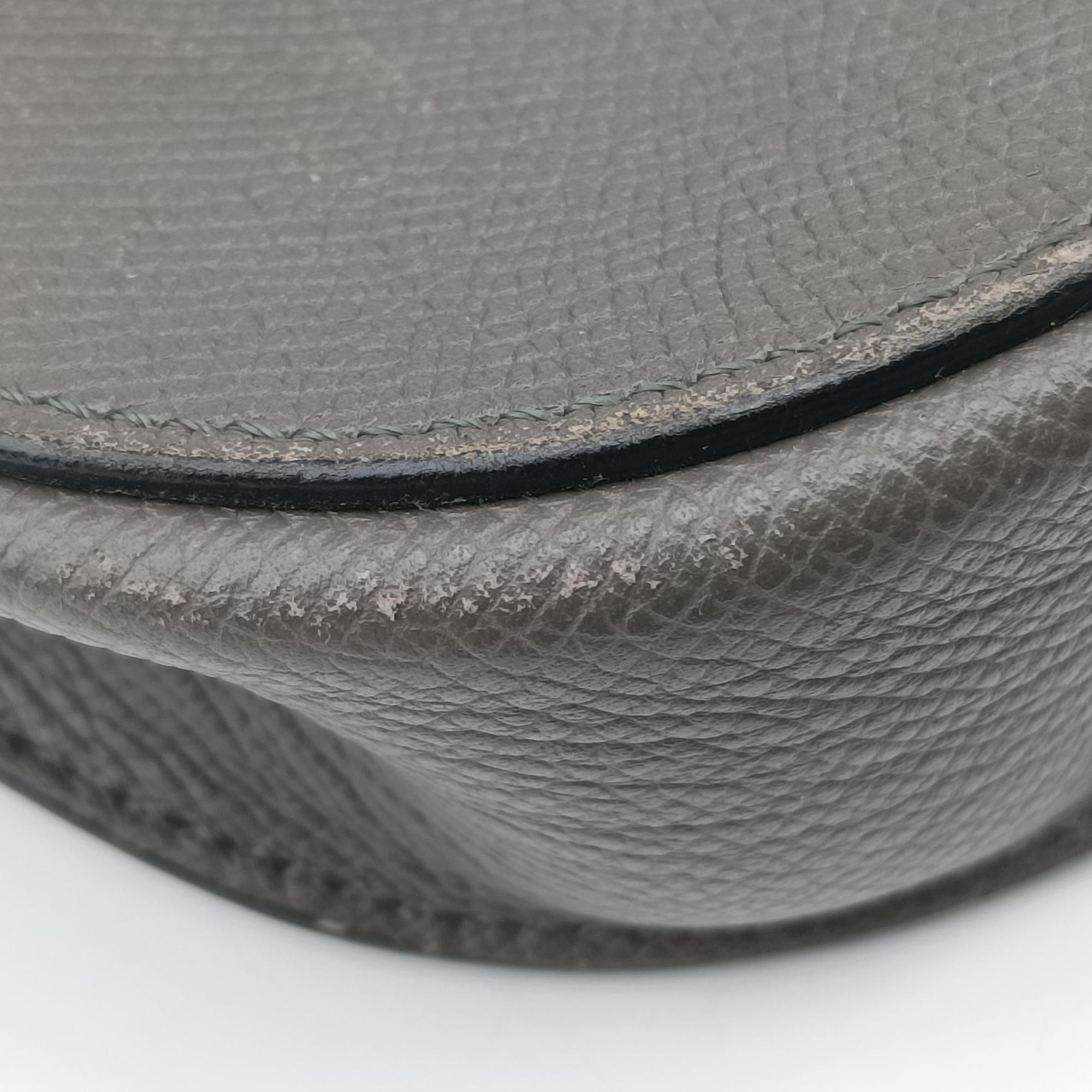 TROTTEUR Compact Grey Leather U-CE-1146トロッターコンパクト グレー レザー U-CE-1146