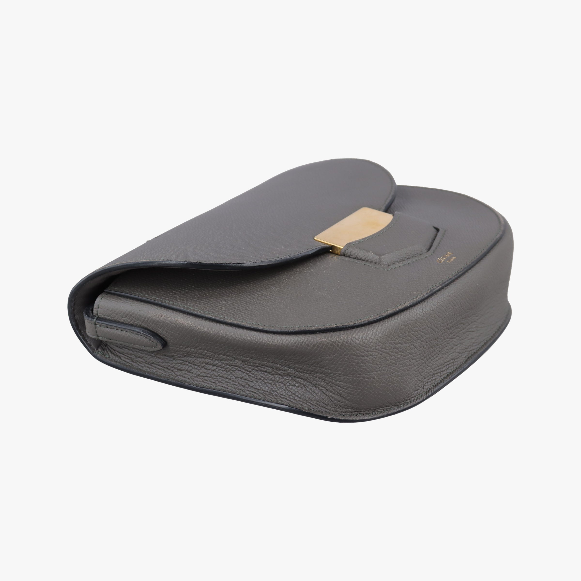TROTTEUR Compact Grey Leather U-CE-1146トロッターコンパクト グレー レザー U-CE-1146