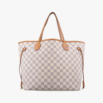 Neverfull MM Azur Damier Canvas N51107 SR3106ネヴァーフルMM アズール ダミエキャンバス N51107 SR3106