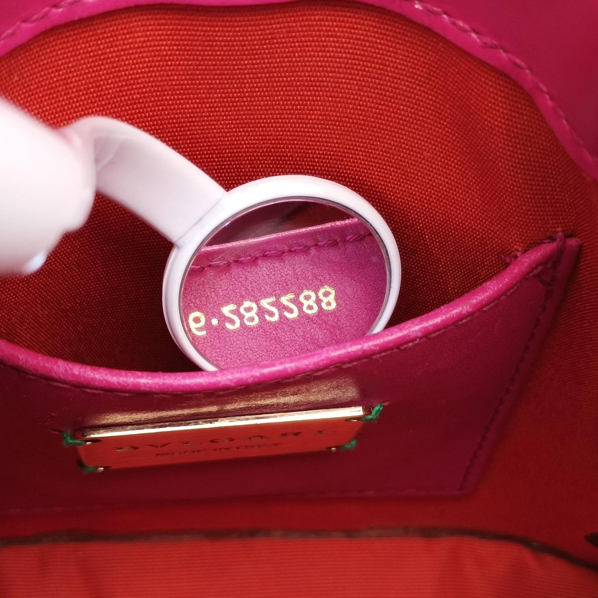 Serpenti Pink Galuchat Skin×Leather EK.K16.282288セルペンティ ピンク ガルーシャスキン×ザー EK.K16.282288