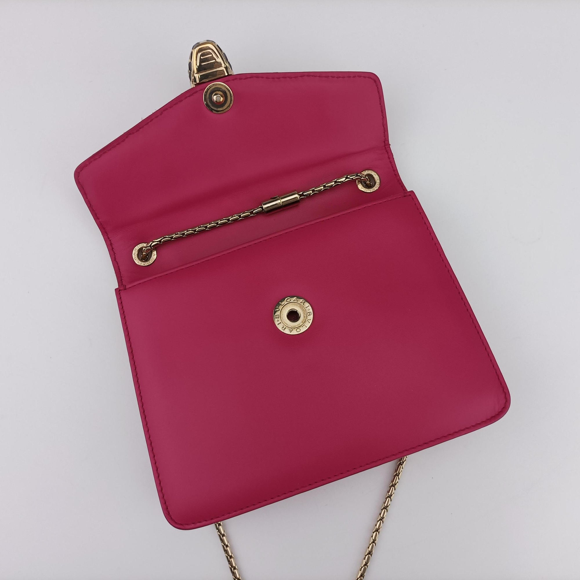 Serpenti Pink Galuchat Skin×Leather EK.K16.282288セルペンティ ピンク ガルーシャスキン×ザー EK.K16.282288
