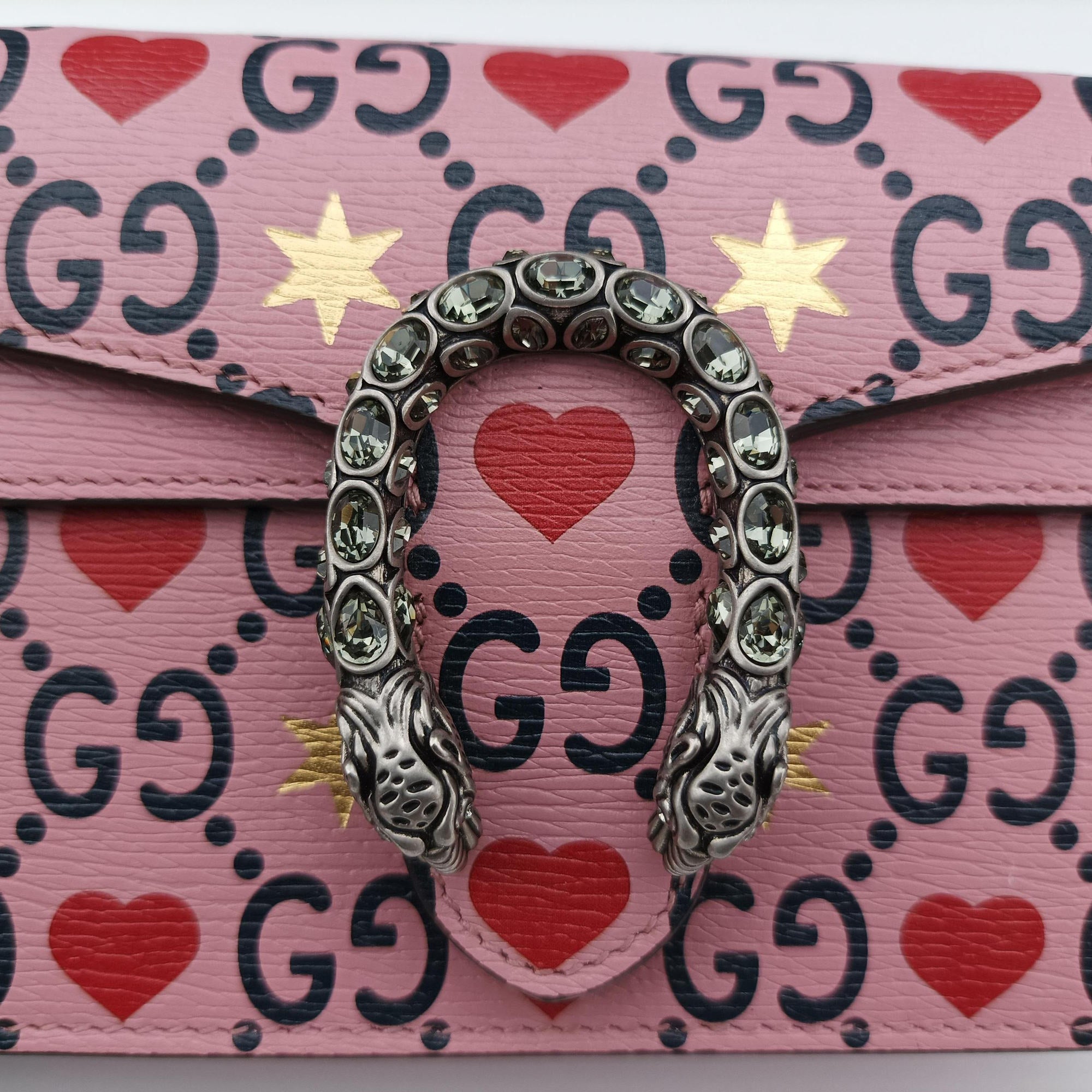 Dionysus Pink×multi Leather 476432 ディオニュソス ピンク×マルチ レザー 476432 