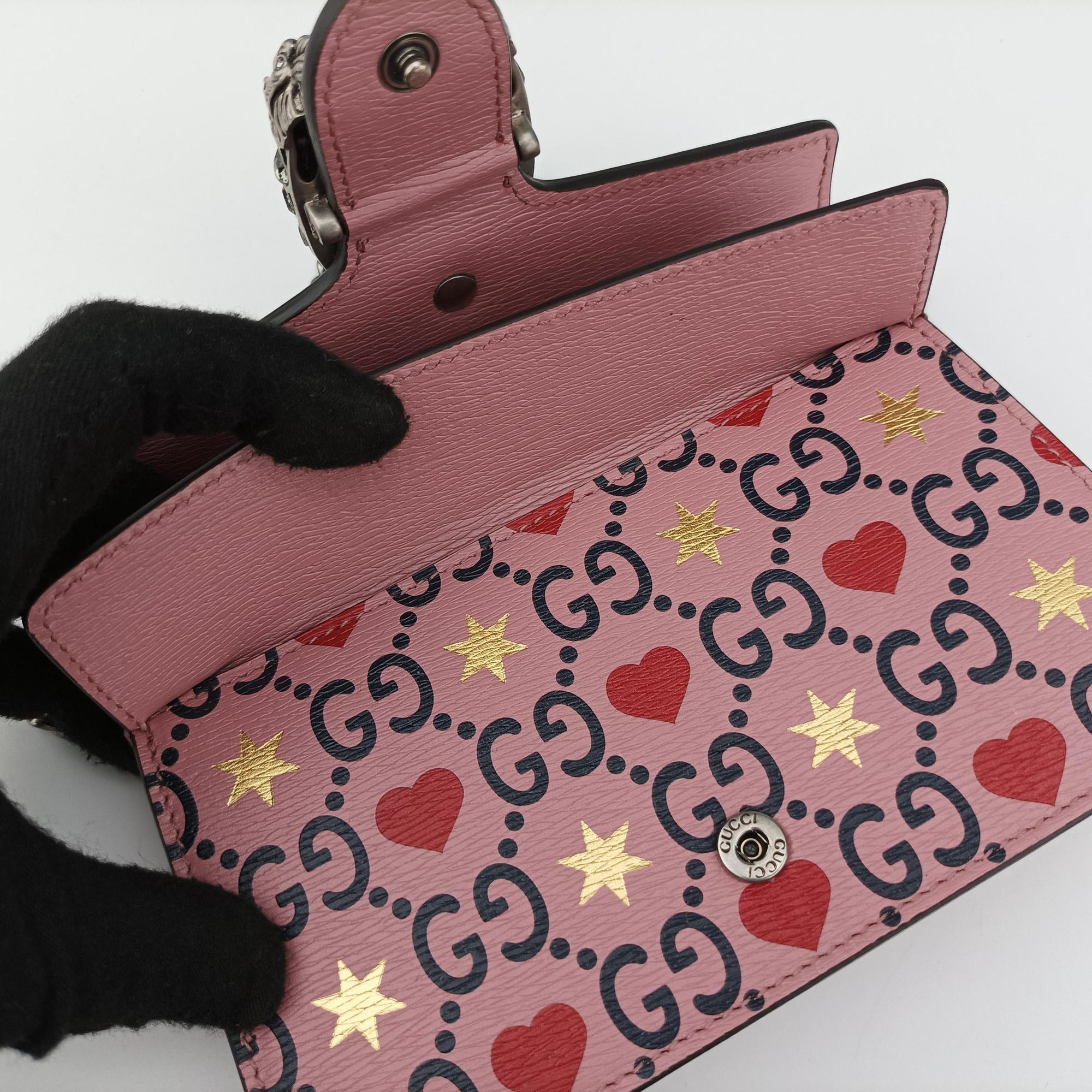 Dionysus Pink×multi Leather 476432 ディオニュソス ピンク×マルチ レザー 476432 