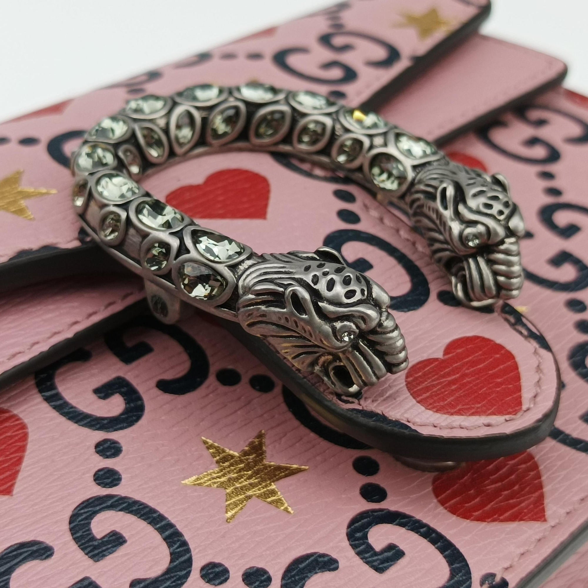 Dionysus Pink×multi Leather 476432 ディオニュソス ピンク×マルチ レザー 476432 